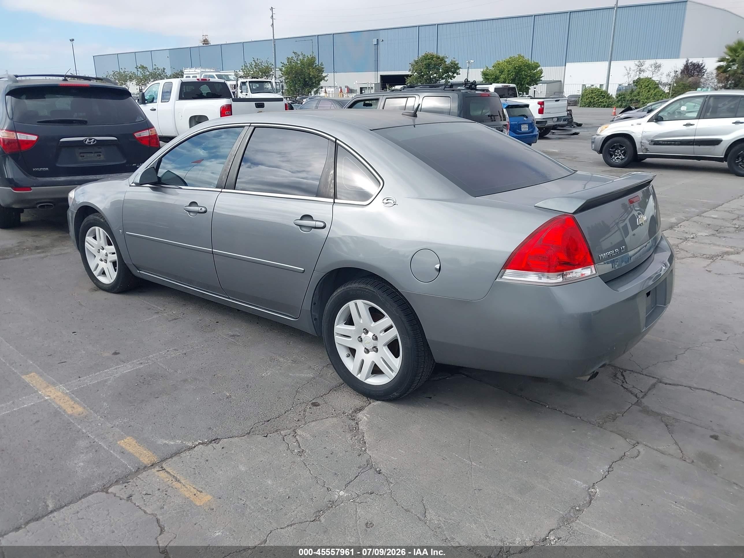 2006 Chevrolet Impala Lt Серый vin: 2G1WC581269436870