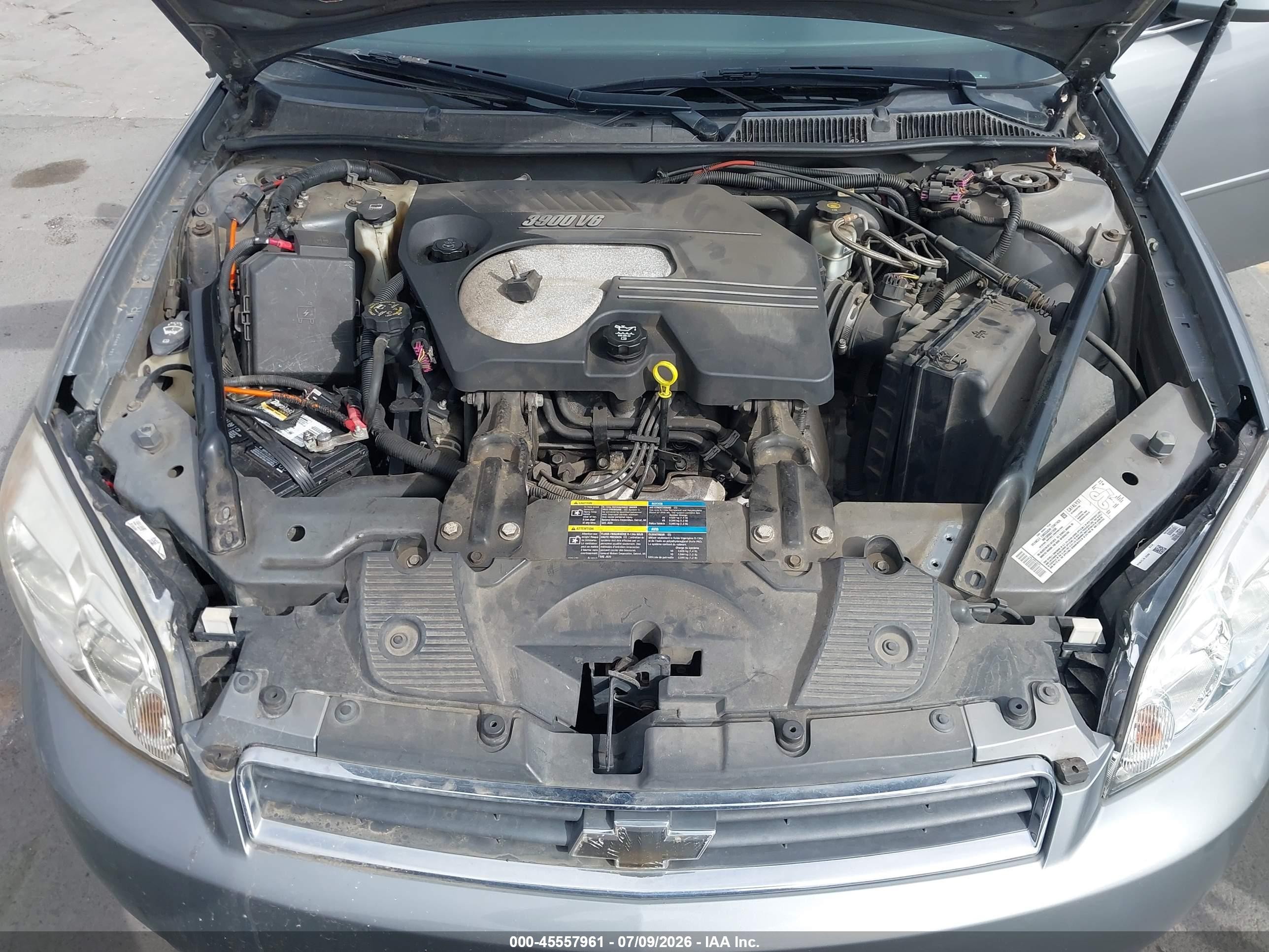 2006 Chevrolet Impala Lt Серый vin: 2G1WC581269436870