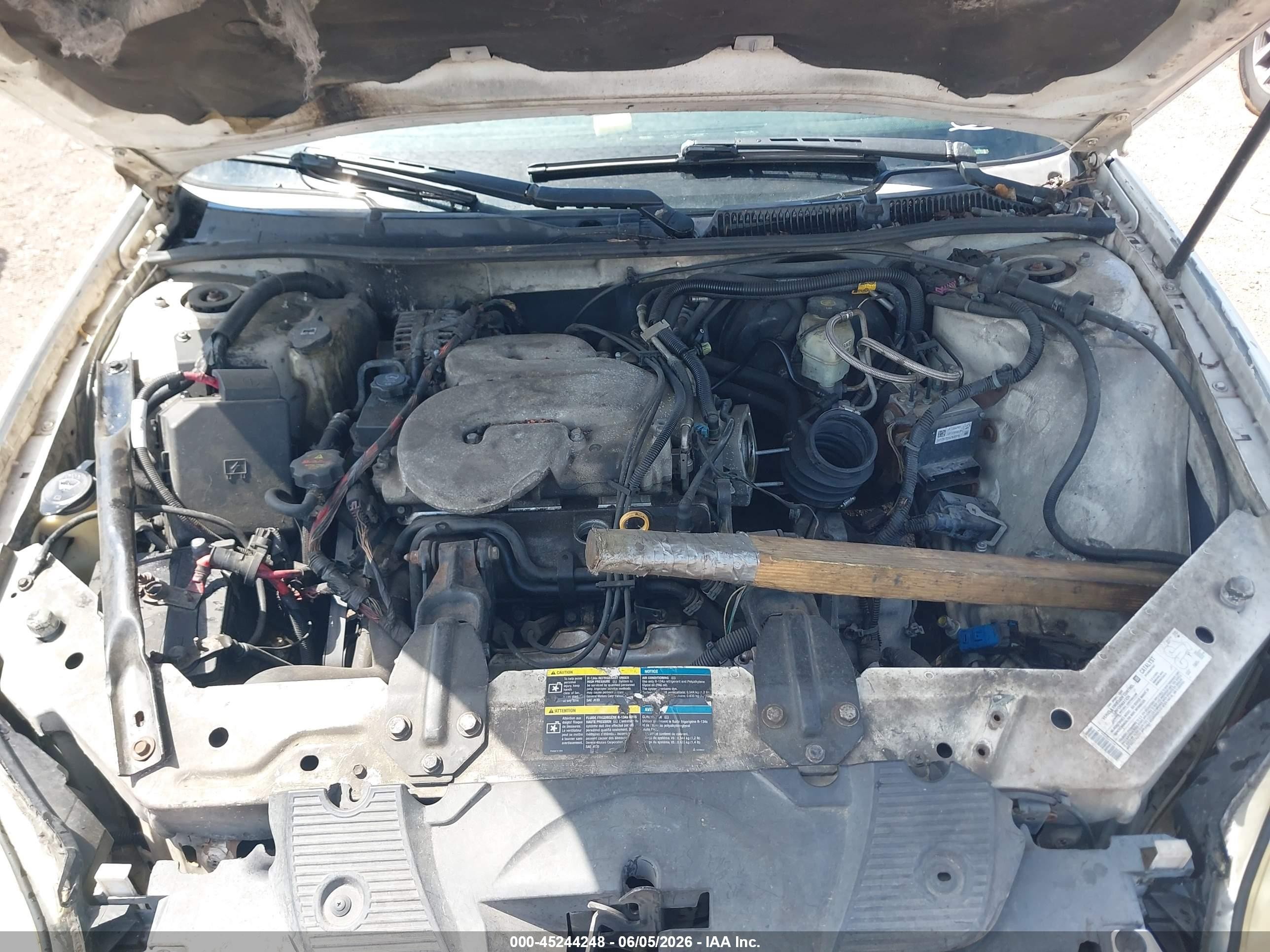 2006 Chevrolet Impala Lt White vin: 2G1WC581369109541