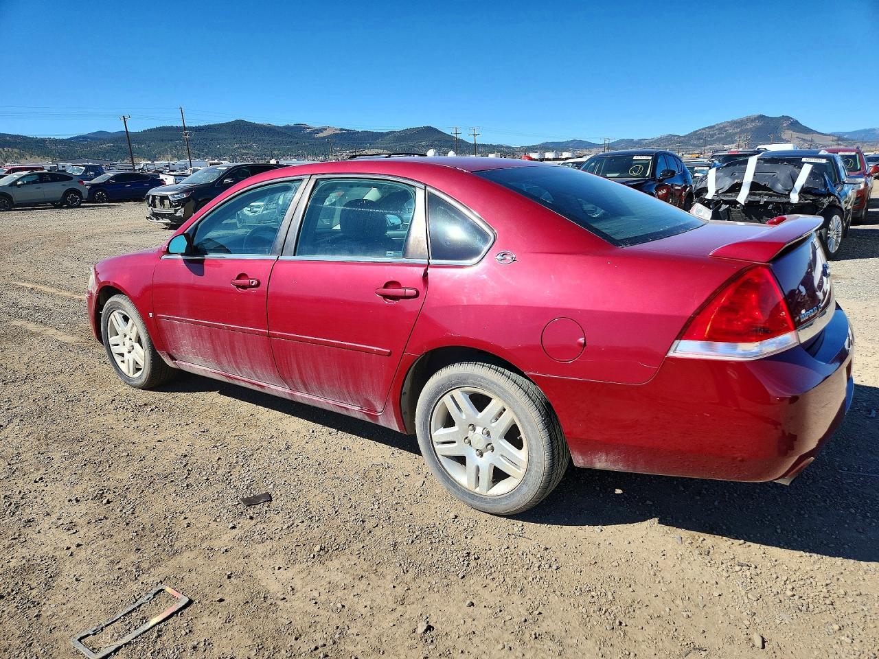 2006 Chevrolet Impala Lt Maroon vin: 2G1WC581369212989