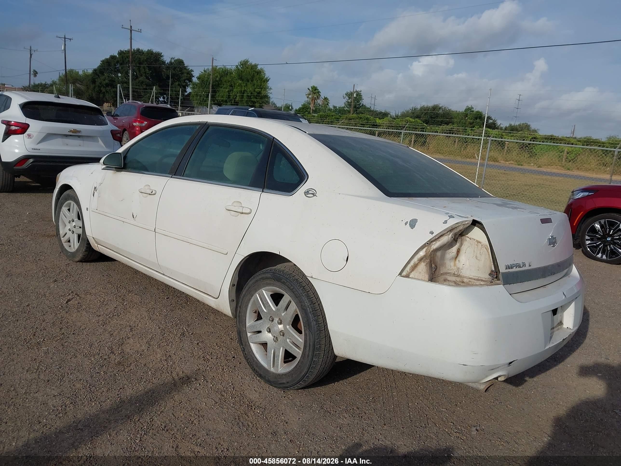 2006 Chevrolet Impala Lt Белый vin: 2G1WC581469136523