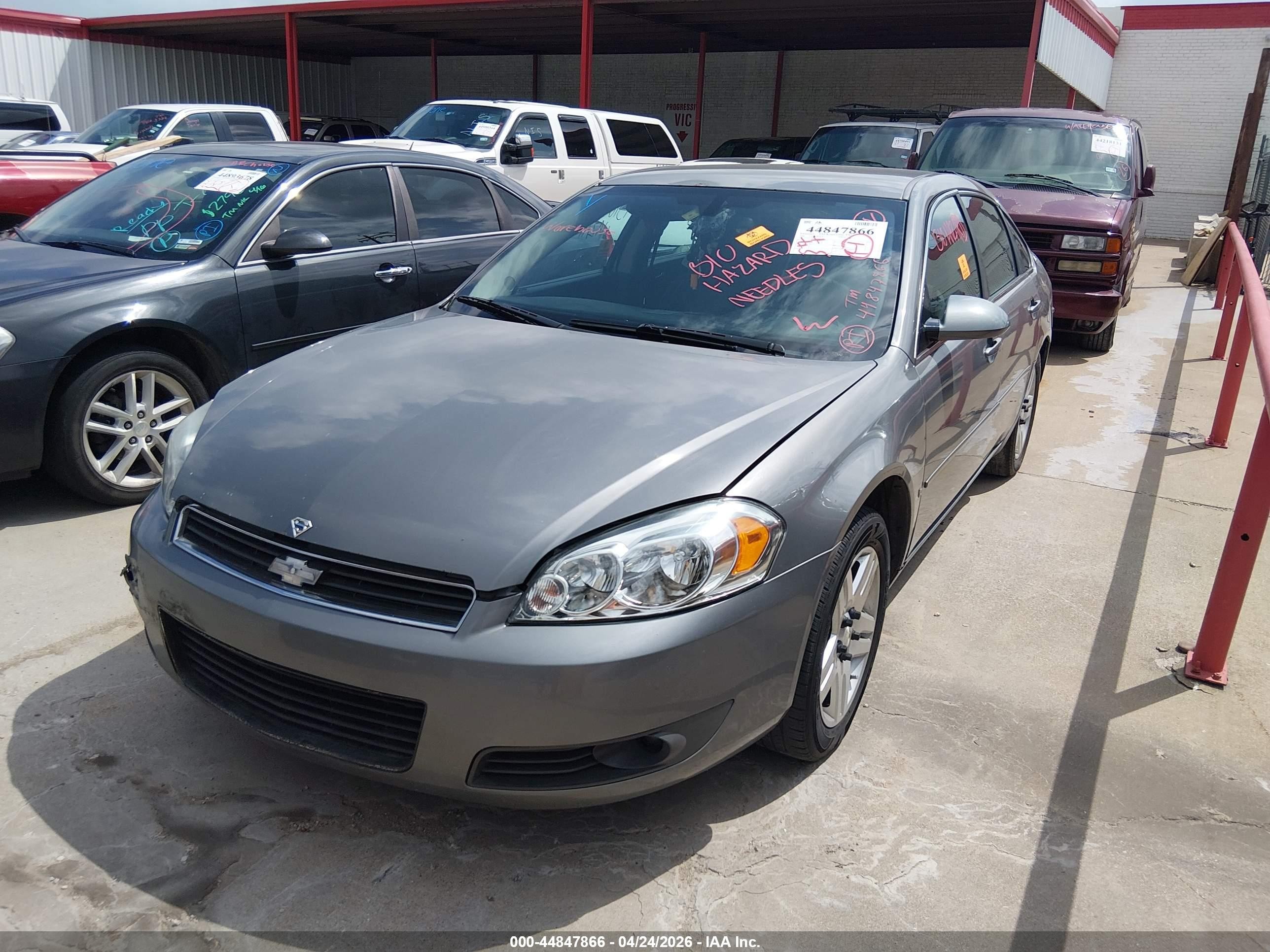 2006 Chevrolet Impala Lt Blue vin: 2G1WC581469196091