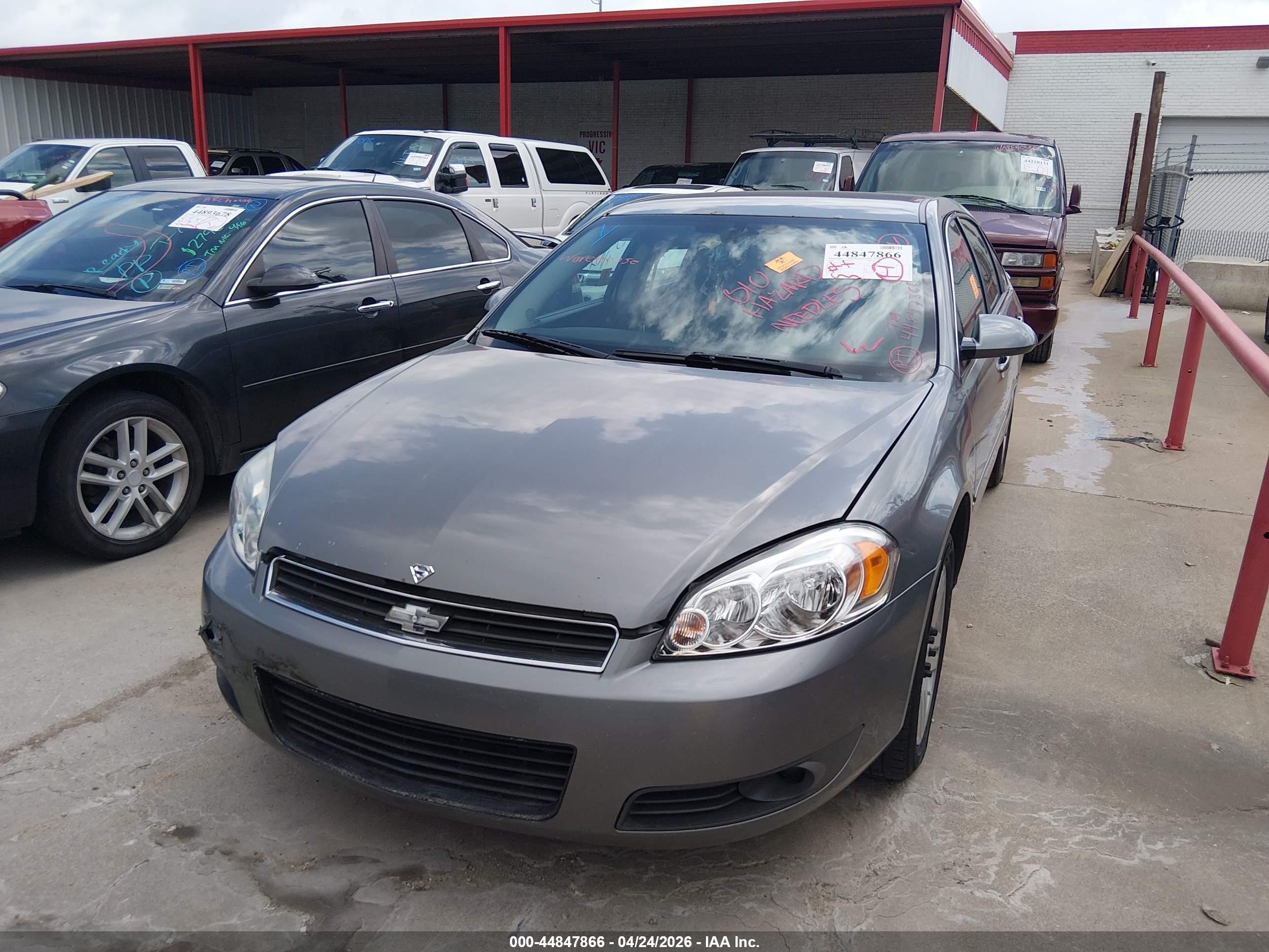 2006 Chevrolet Impala Lt Blue vin: 2G1WC581469196091