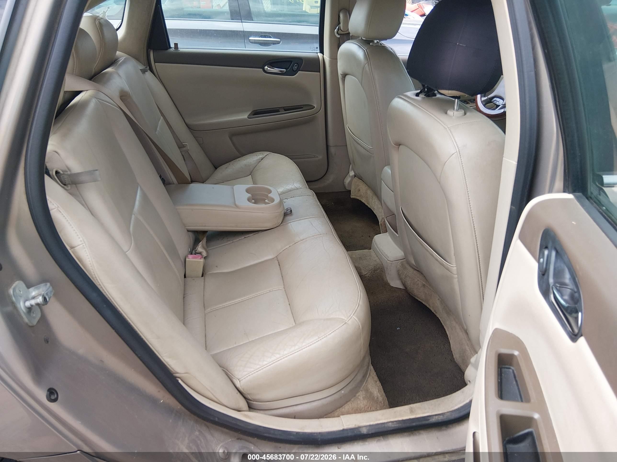 2006 Chevrolet Impala Lt Tan vin: 2G1WC581469264034