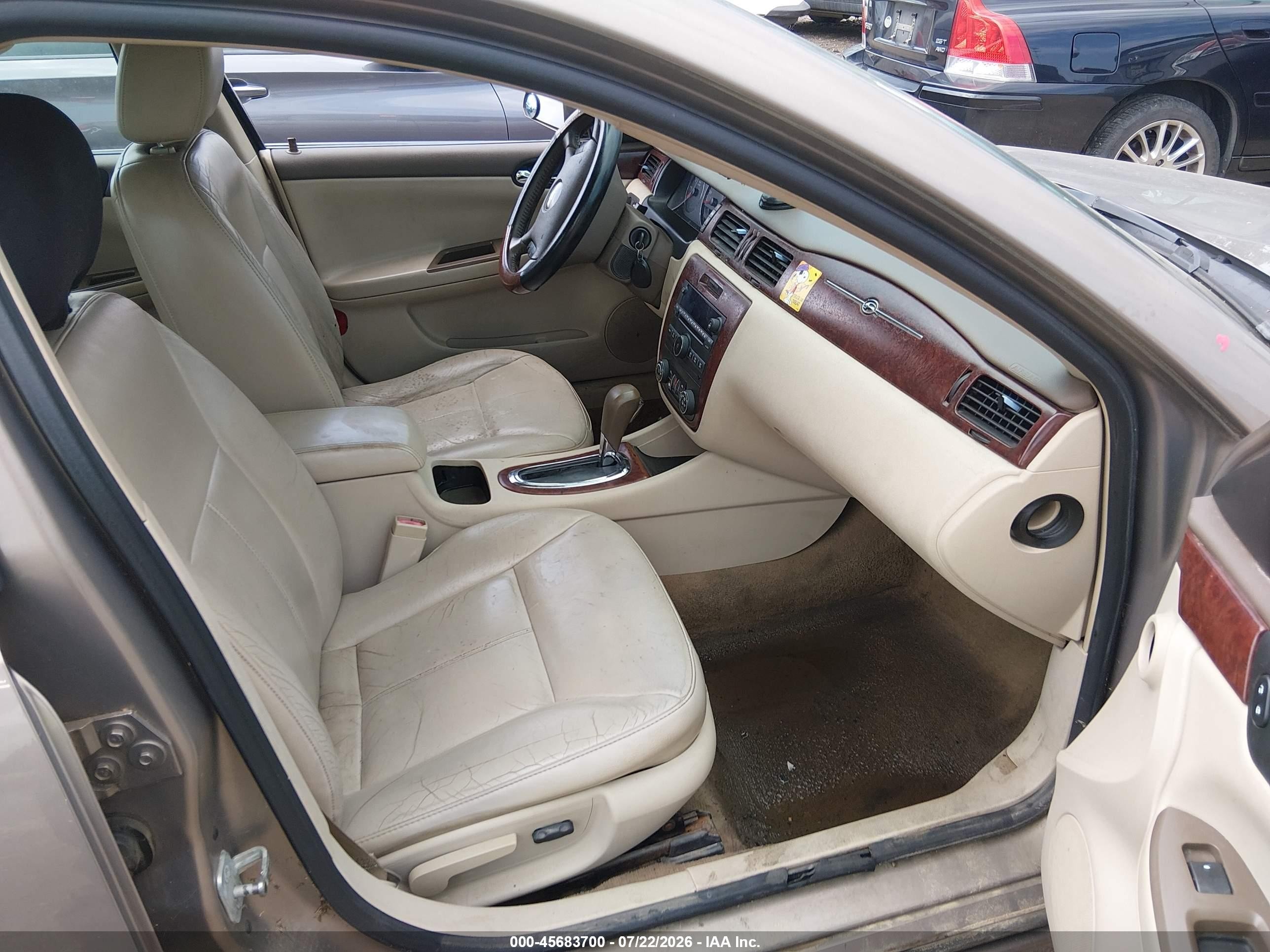 2006 Chevrolet Impala Lt Tan vin: 2G1WC581469264034