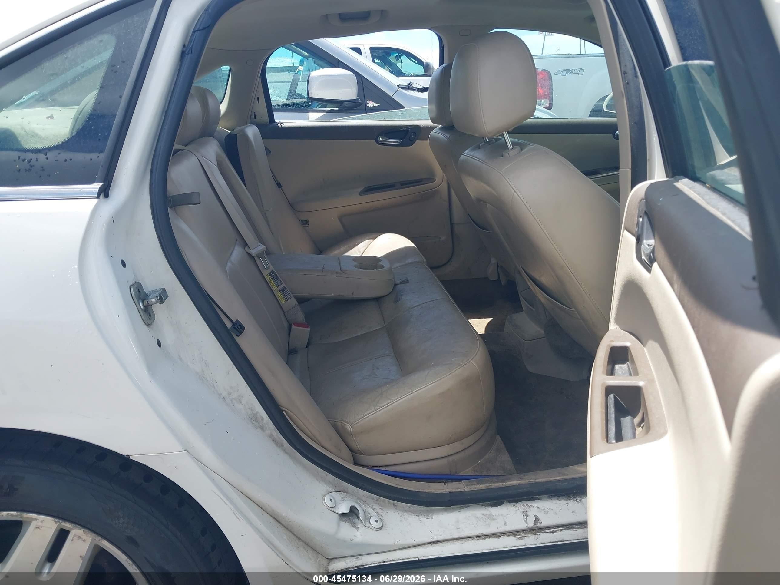 2006 Chevrolet Impala Lt White vin: 2G1WC581569106673