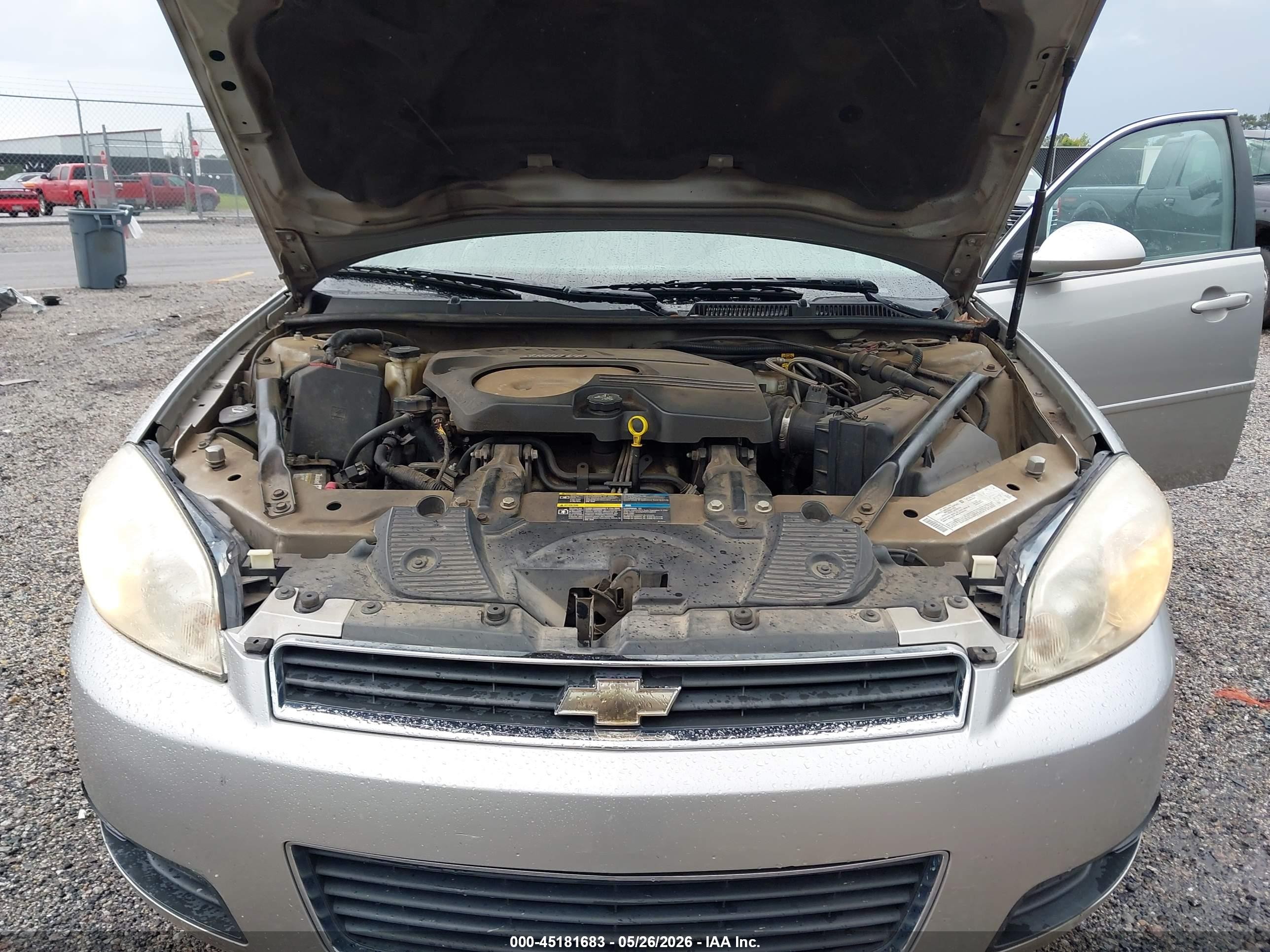 2006 Chevrolet Impala Lt Silver vin: 2G1WC581669211853