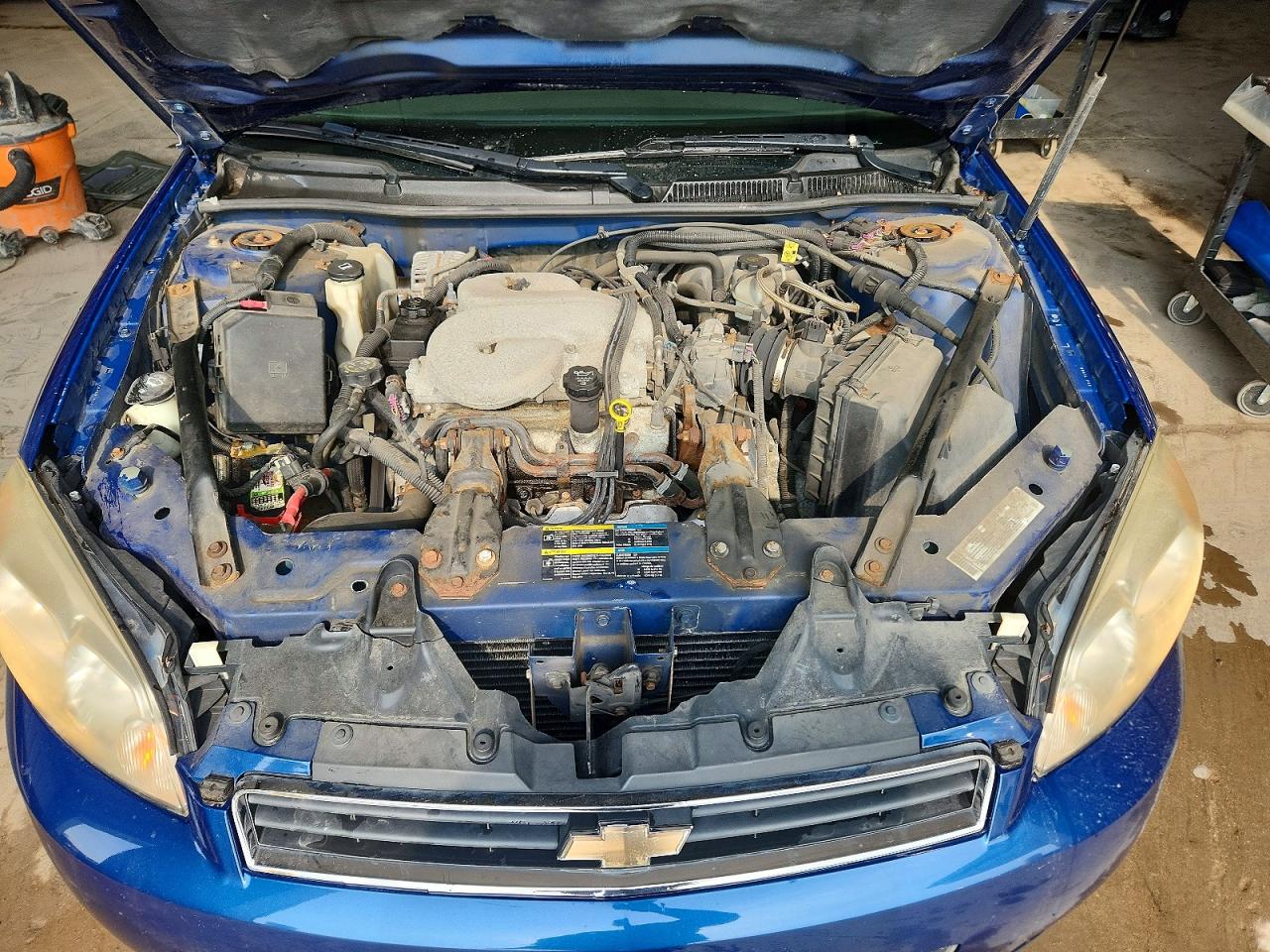 2006 Chevrolet Impala Lt Синий vin: 2G1WC581669274404