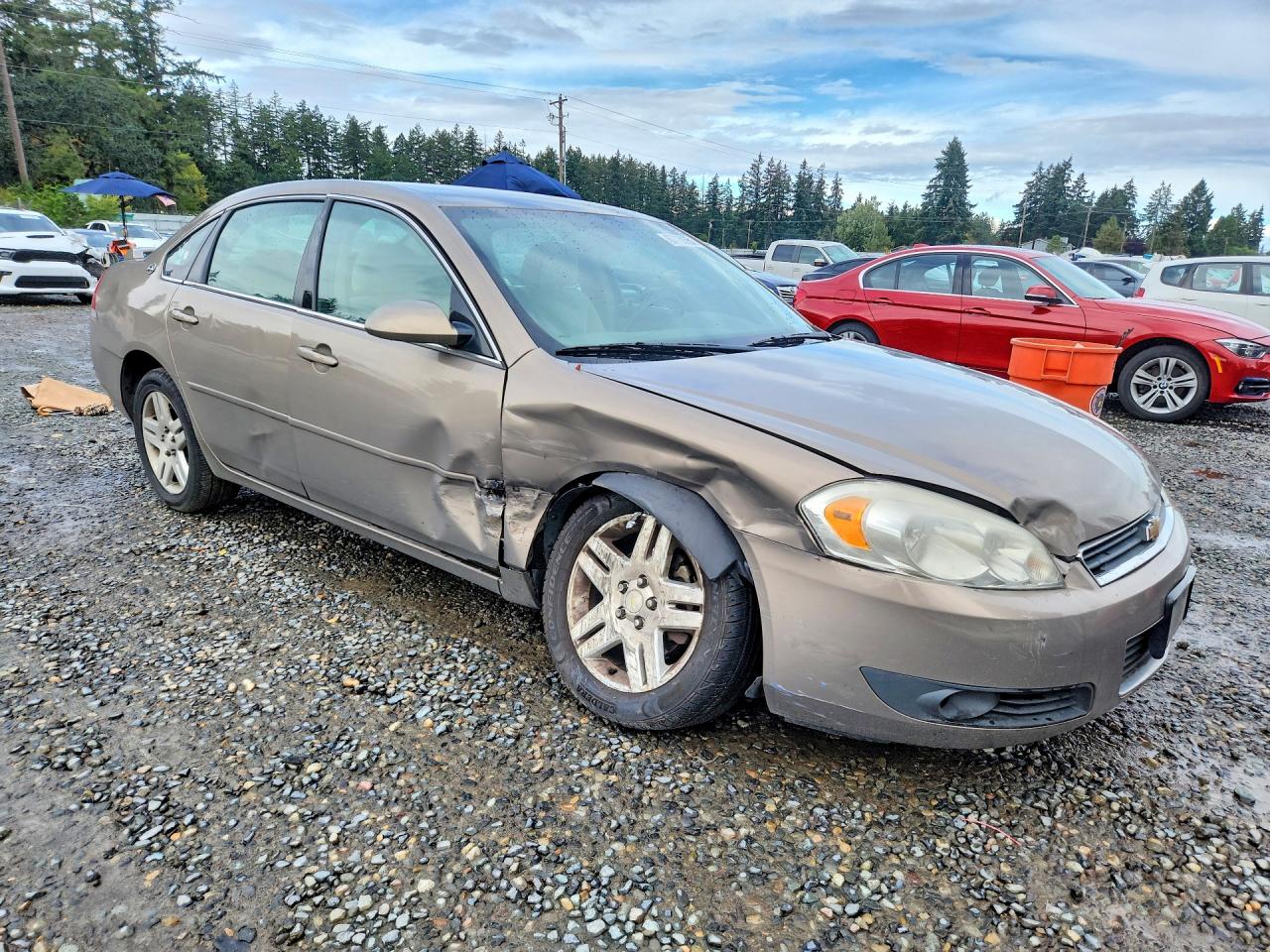 2006 Chevrolet Impala Lt Brown vin: 2G1WC581869198796