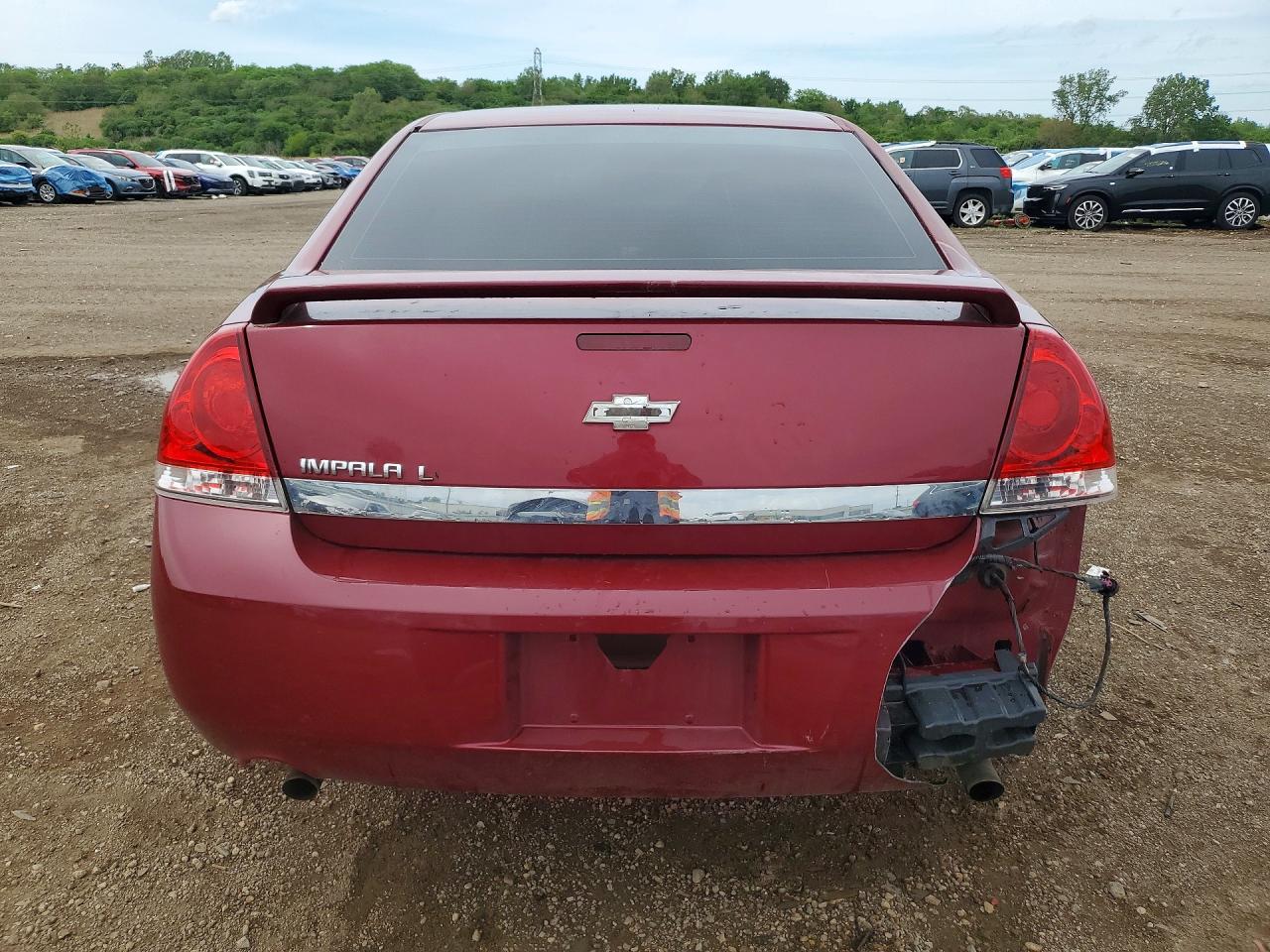 2006 Chevrolet Impala Lt Burgundy vin: 2G1WC581869332920