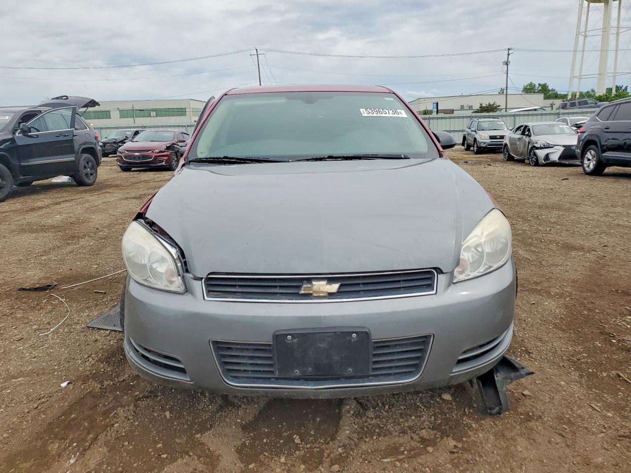 2006 Chevrolet Impala Lt Burgundy vin: 2G1WC581869332920