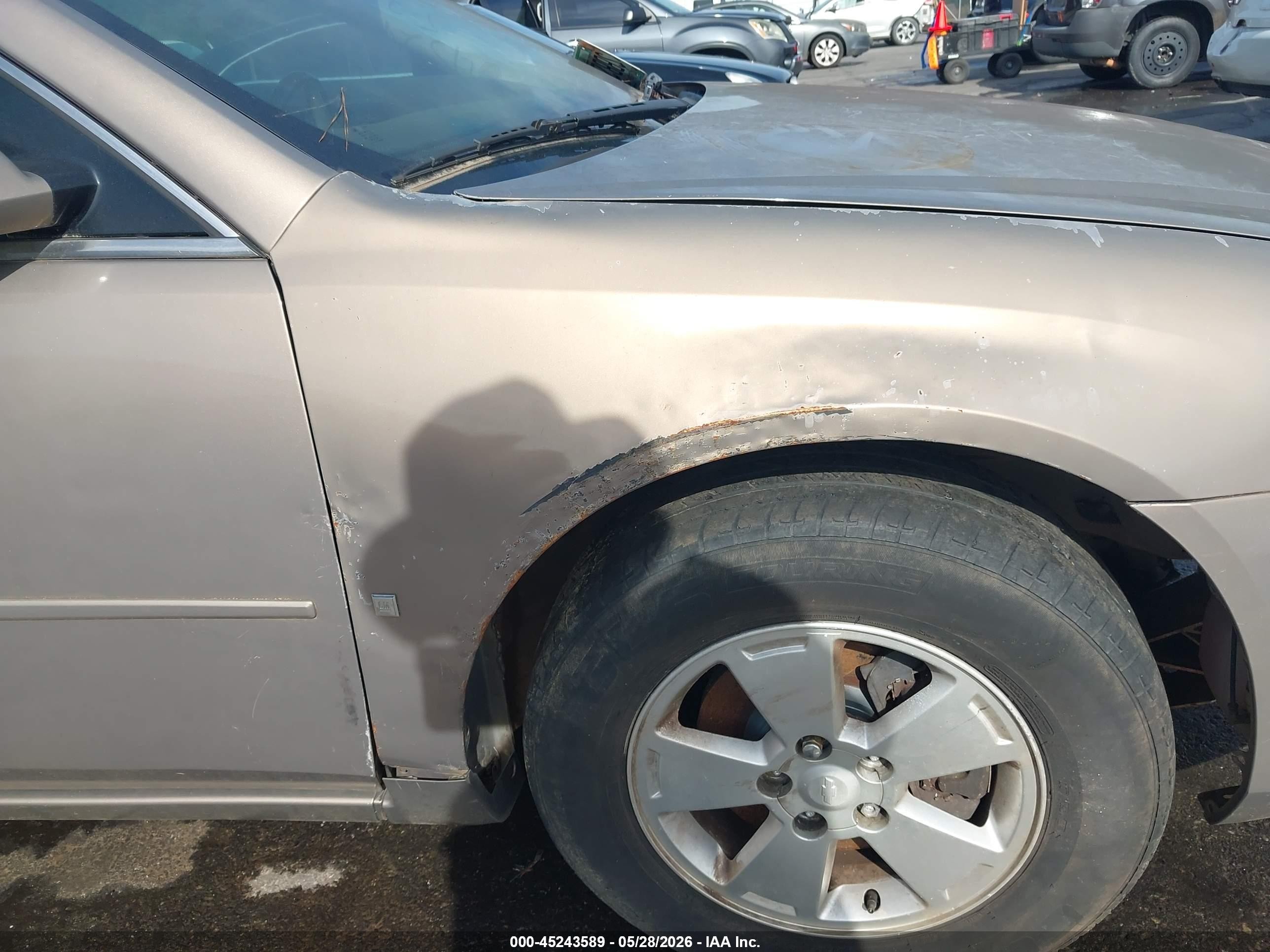 2006 Chevrolet Impala Lt Tan vin: 2G1WC581869432564
