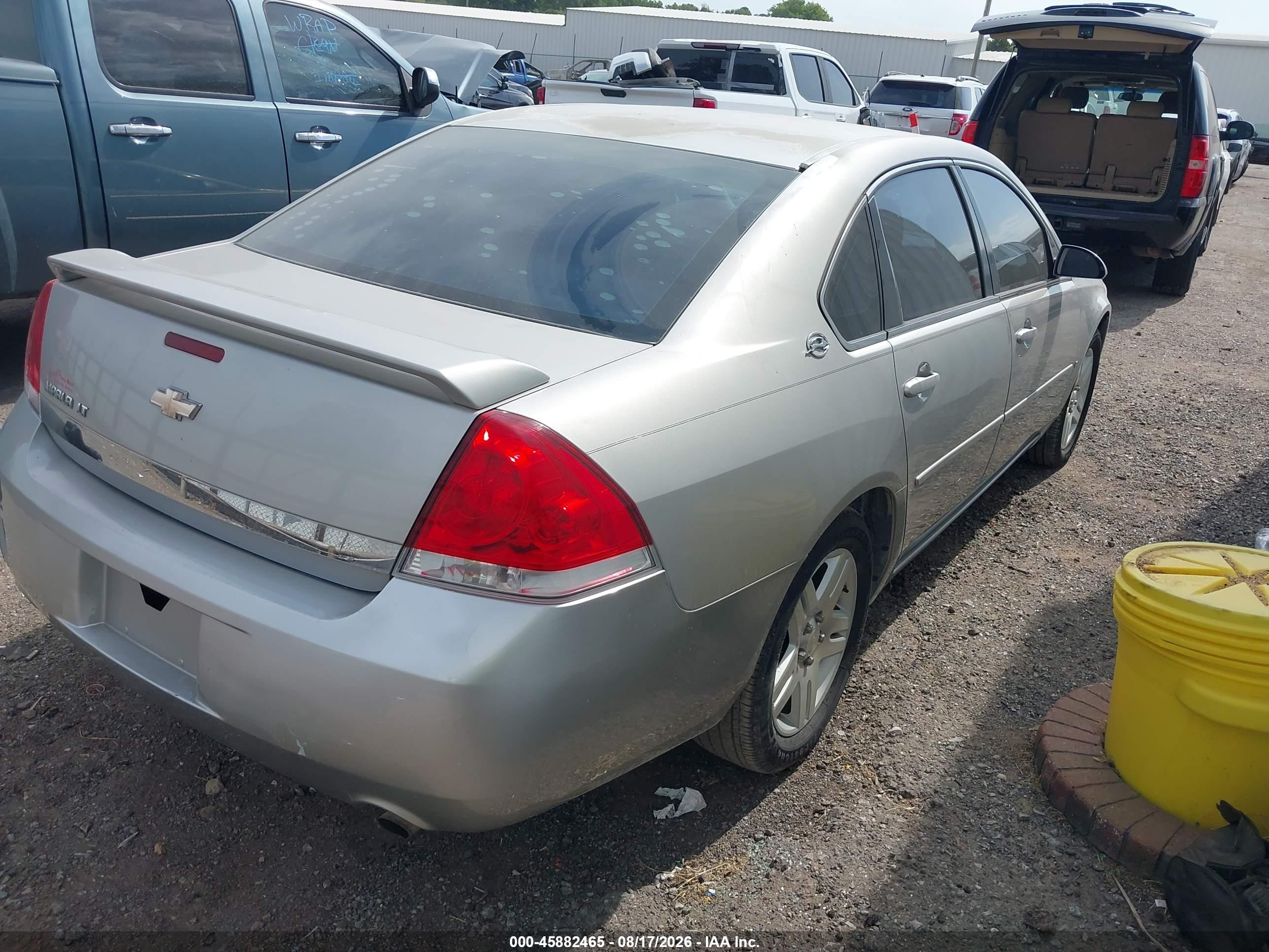 2006 Chevrolet Impala Lt Серебряный vin: 2G1WC581969187449