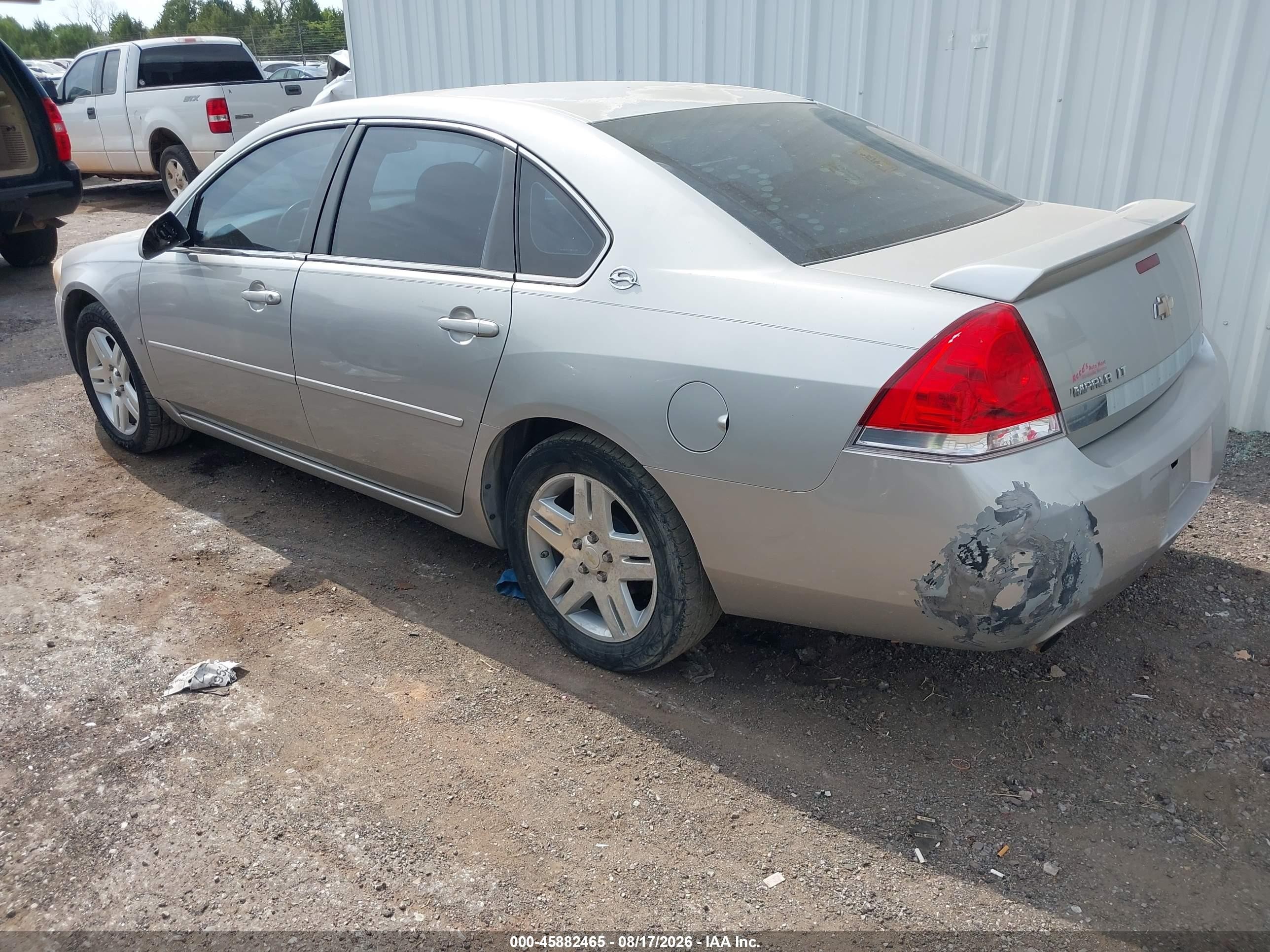 2006 Chevrolet Impala Lt Серебряный vin: 2G1WC581969187449