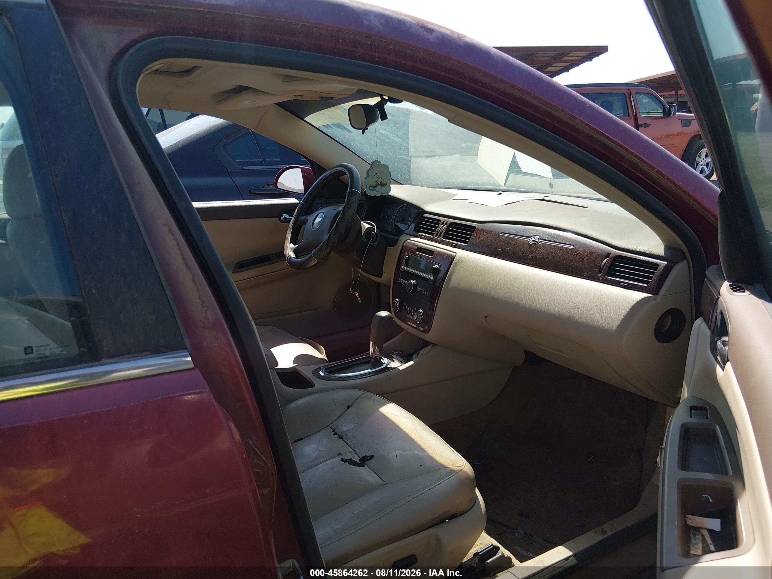 2006 Chevrolet Impala Lt Burgundy vin: 2G1WC581969270279