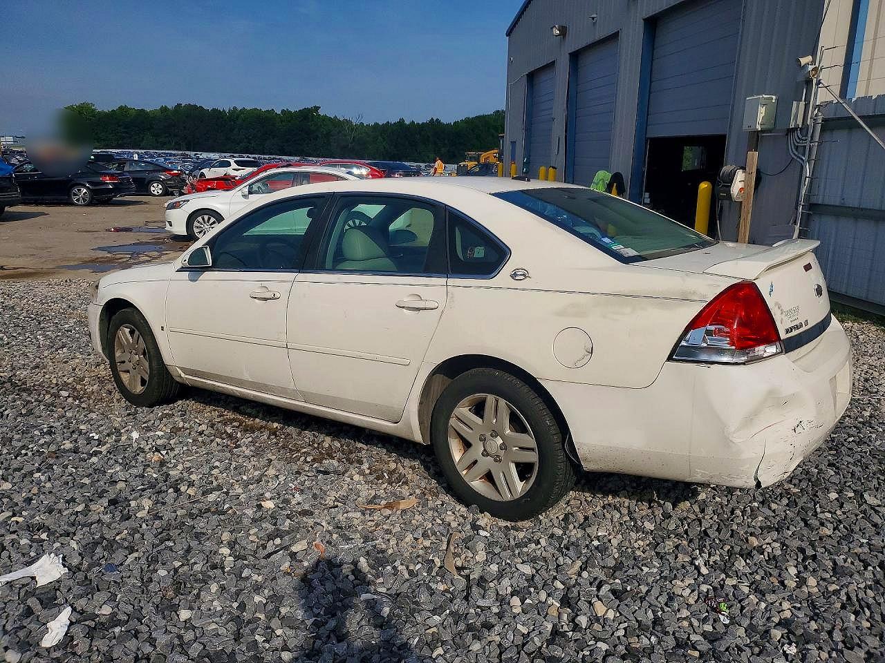 2006 Chevrolet Impala Lt White vin: 2G1WC581969316984