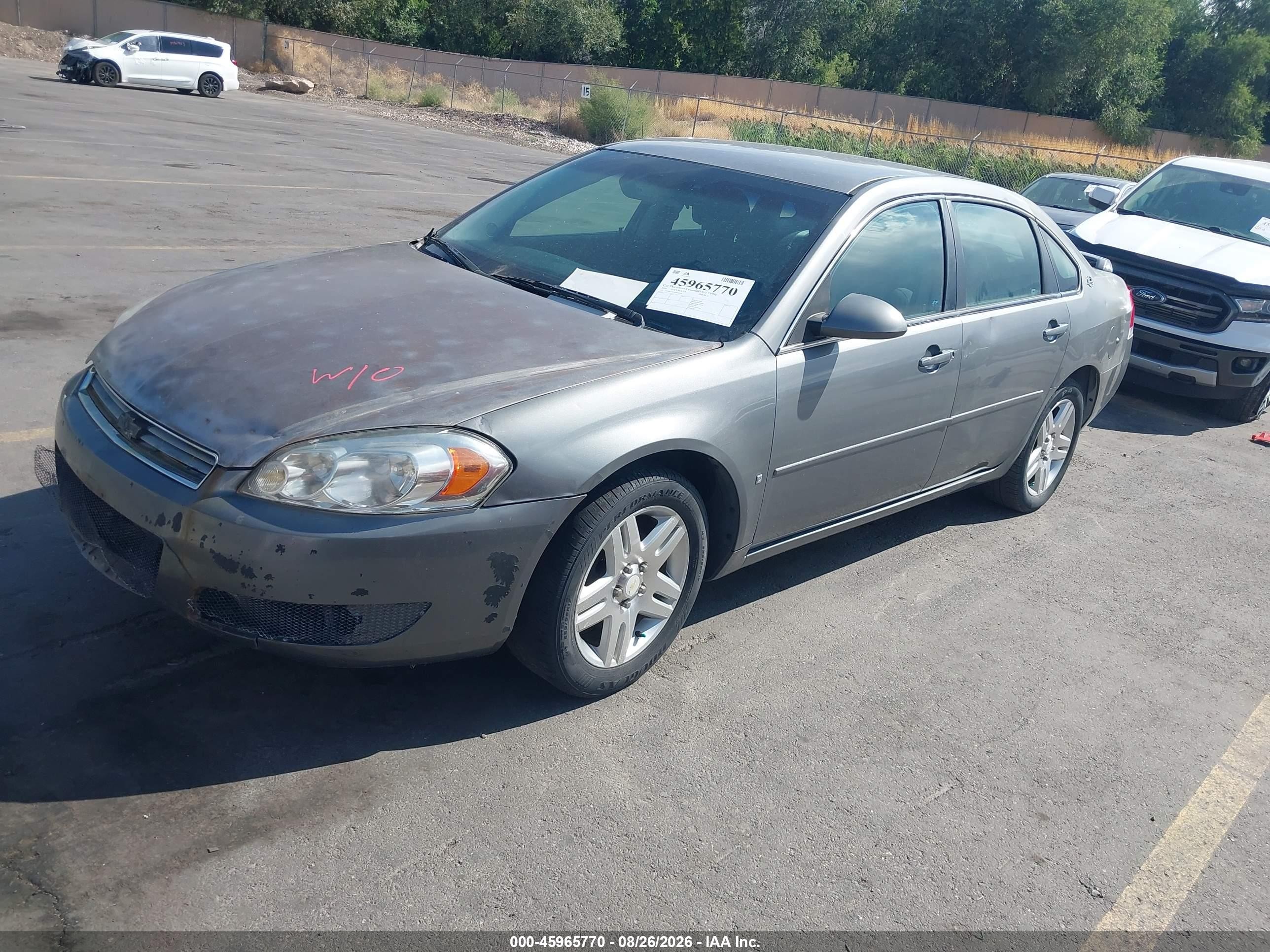 2006 Chevrolet Impala Lt Gray vin: 2G1WC581X69135246