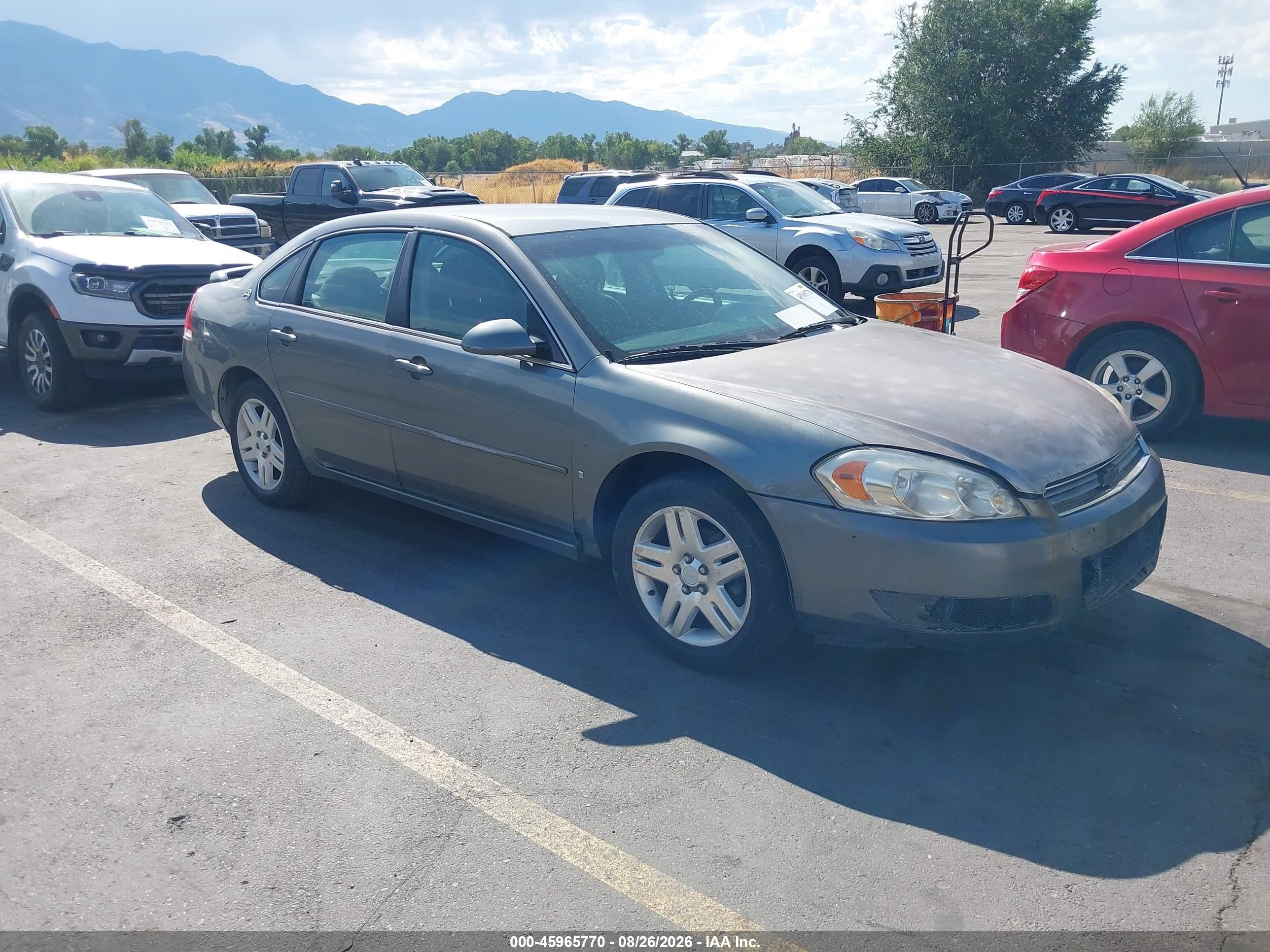 2006 Chevrolet Impala Lt Gray vin: 2G1WC581X69135246
