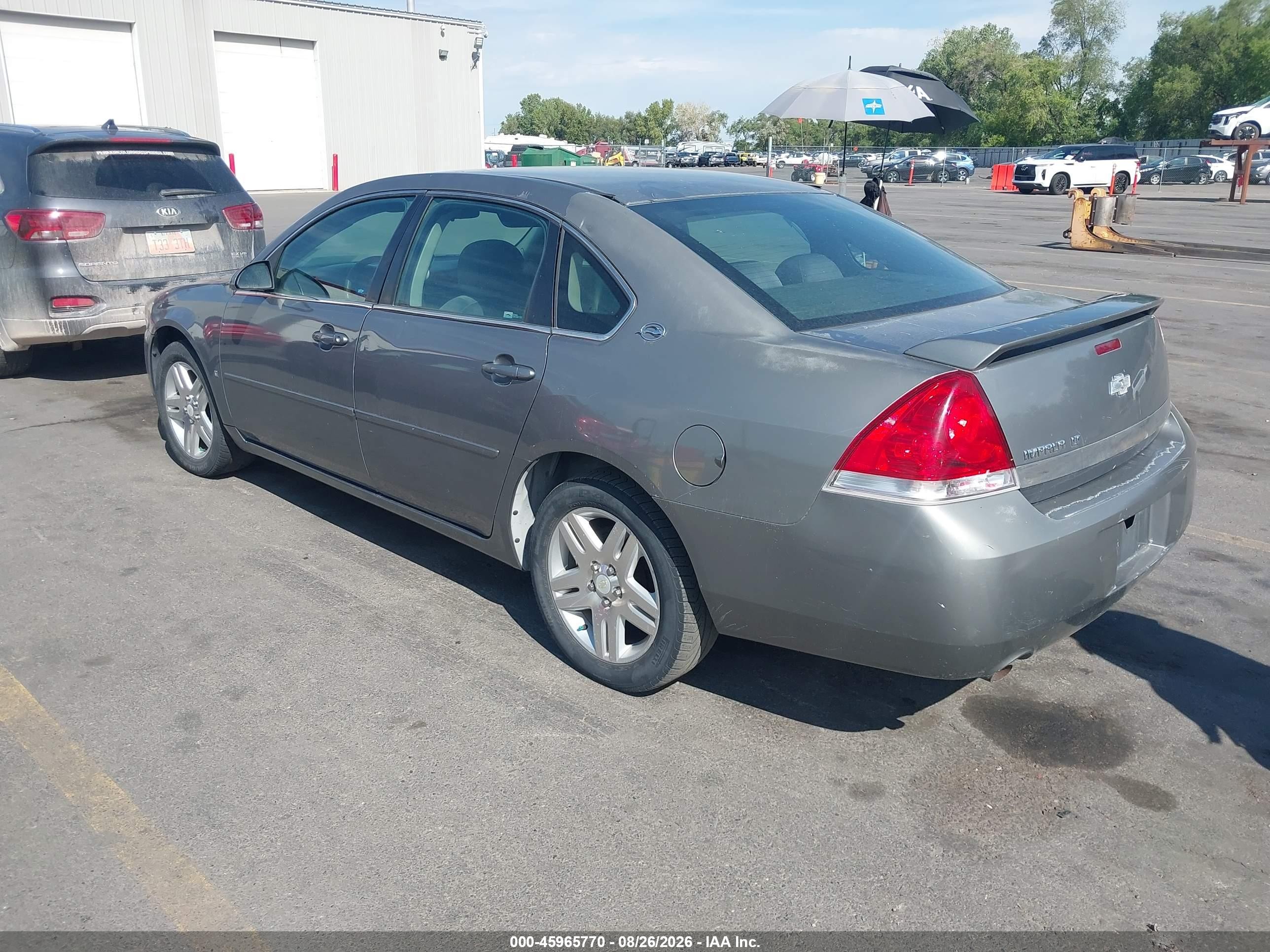 2006 Chevrolet Impala Lt Gray vin: 2G1WC581X69135246