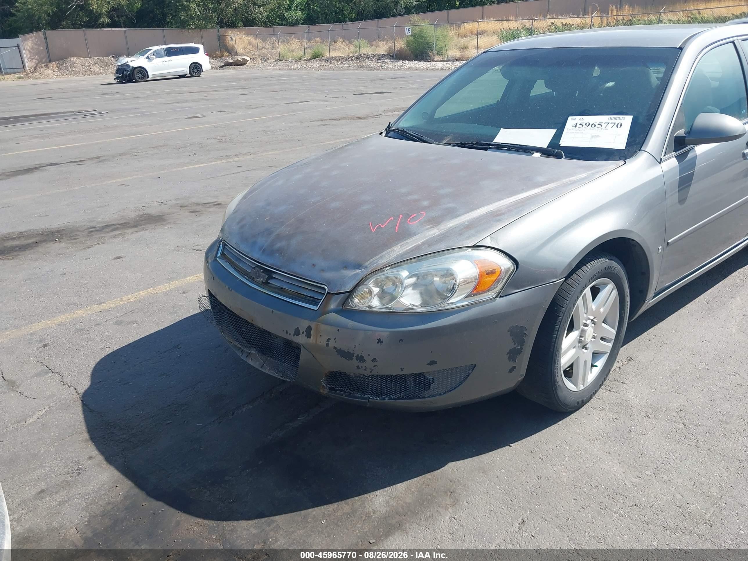2006 Chevrolet Impala Lt Gray vin: 2G1WC581X69135246