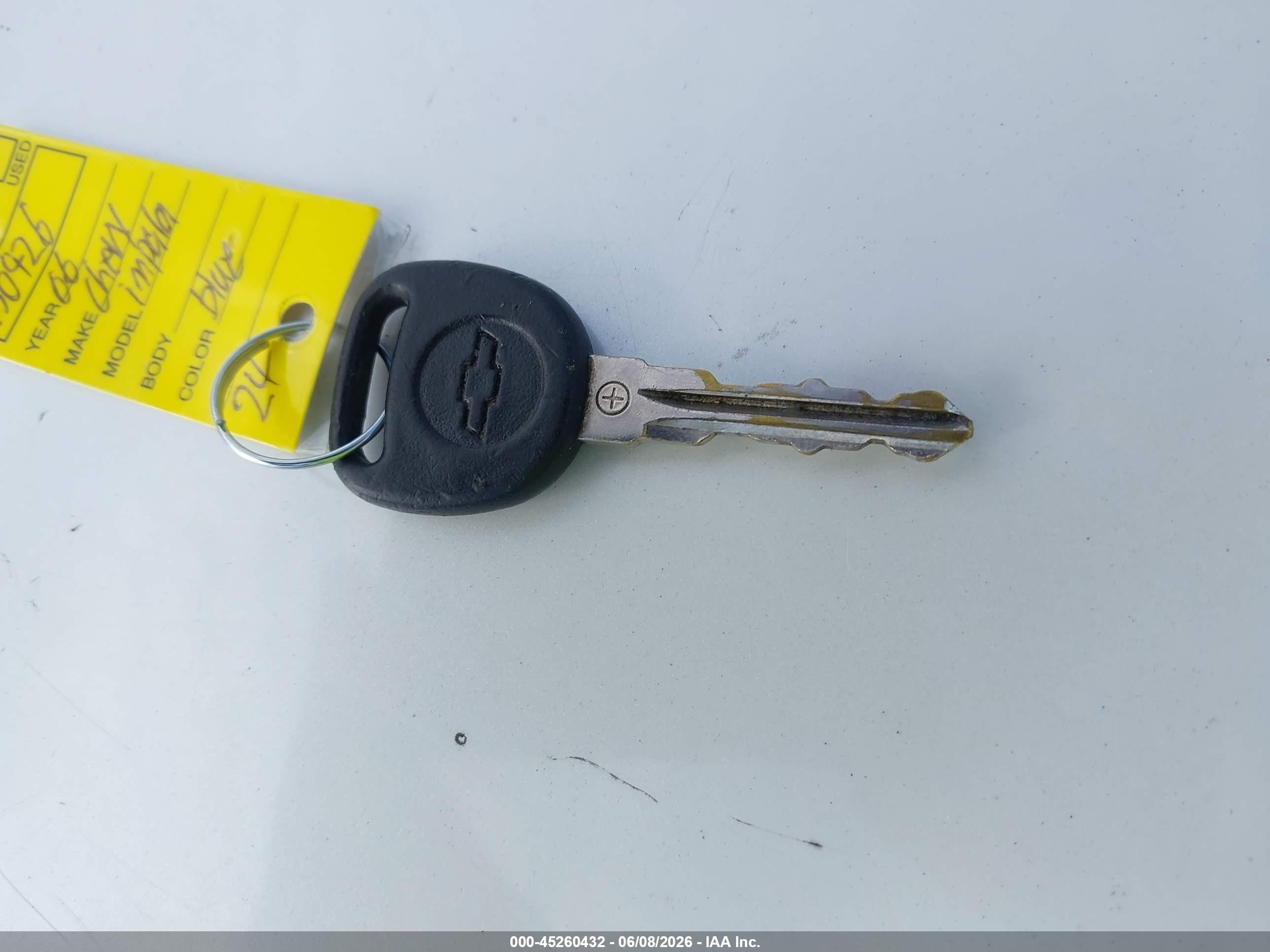 2006 Chevrolet Impala Lt Blue vin: 2G1WC581X69150426