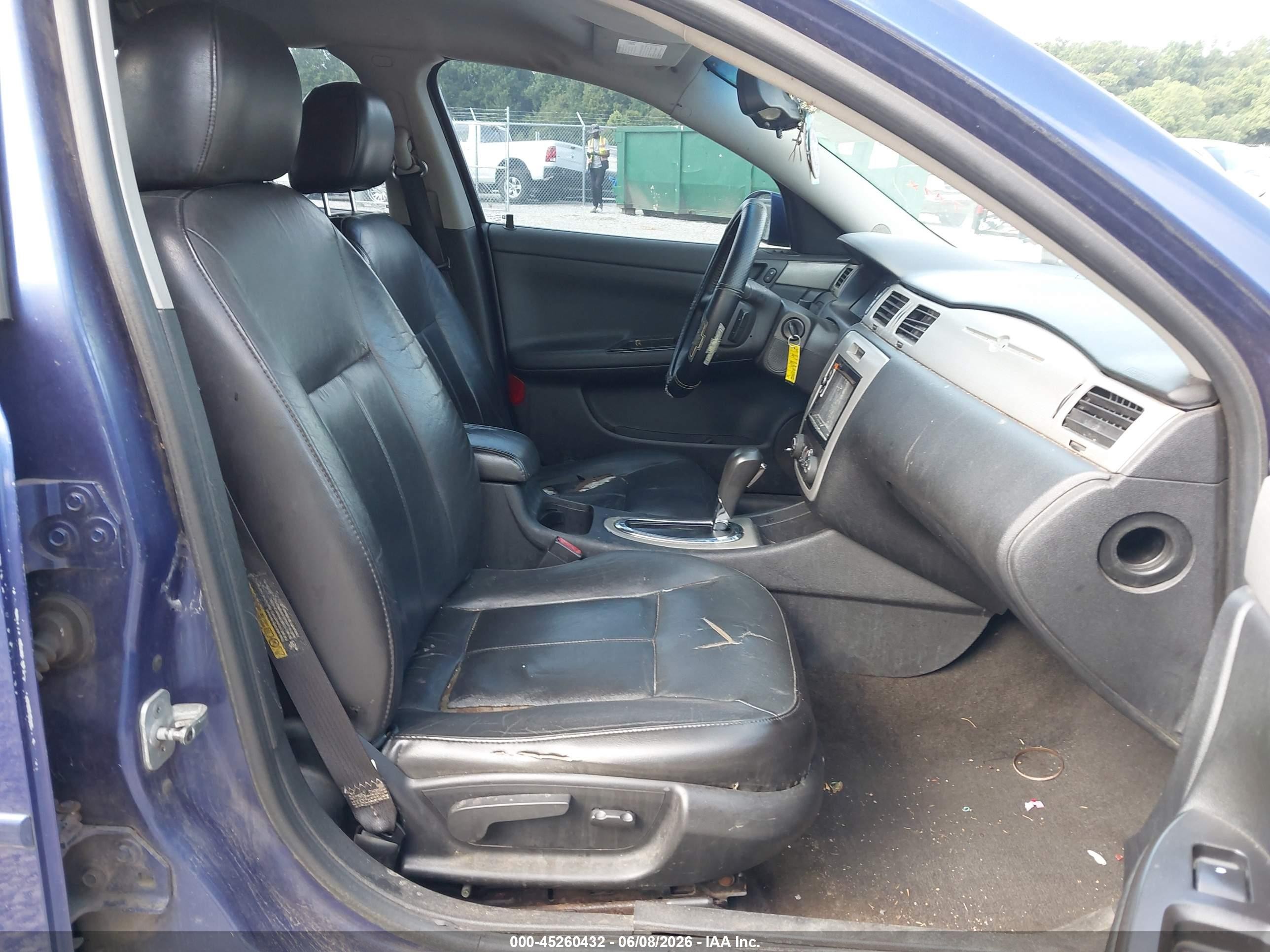 2006 Chevrolet Impala Lt Blue vin: 2G1WC581X69150426