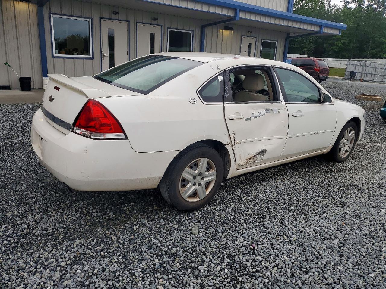 2006 Chevrolet Impala Lt White vin: 2G1WC581X69278116
