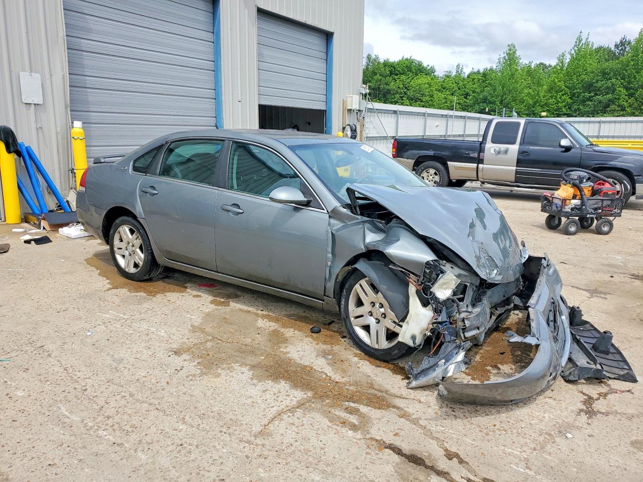 2008 Chevrolet Impala Lt Gray vin: 2G1WC583081248254
