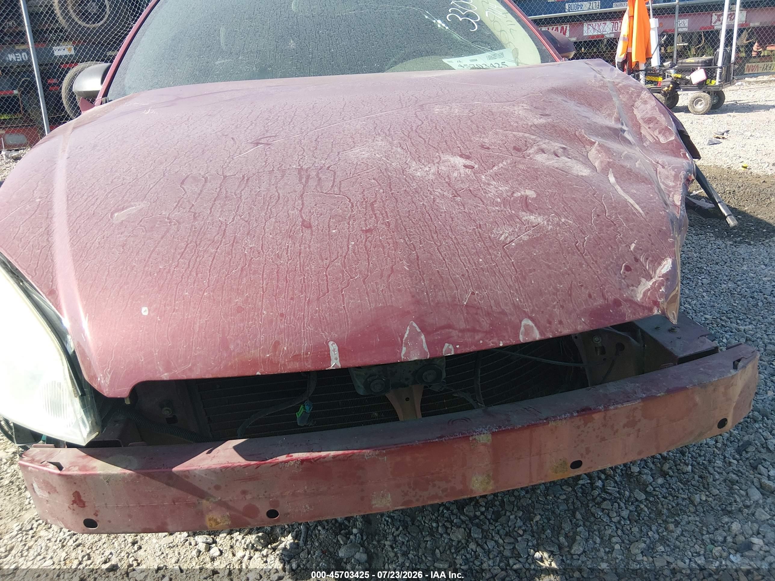 2008 Chevrolet Impala Lt Burgundy vin: 2G1WC583081330002