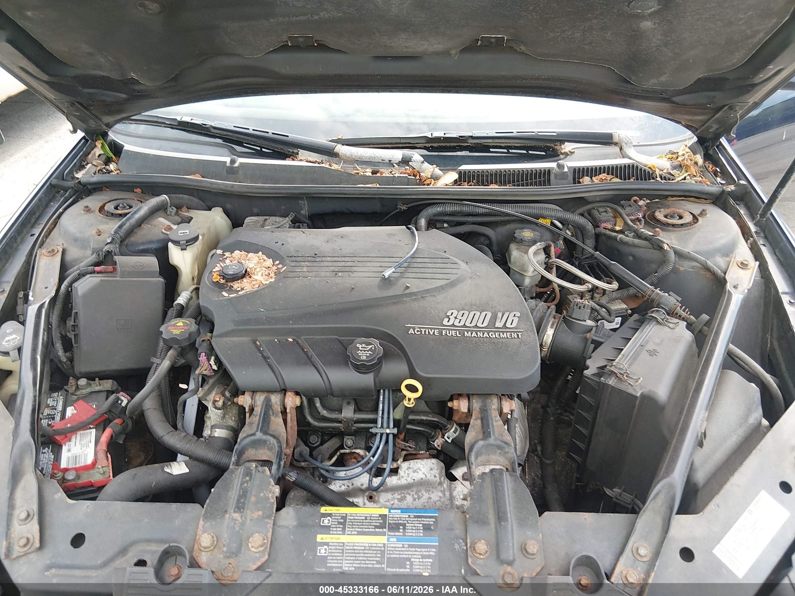 2008 Chevrolet Impala Lt Blue vin: 2G1WC583089199400