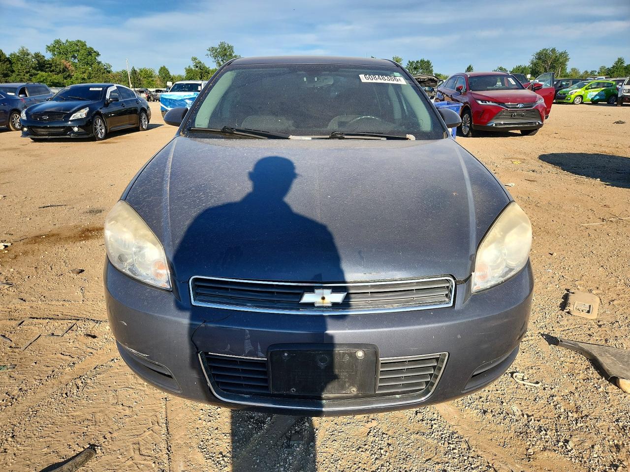 2008 Chevrolet Impala Lt Blue vin: 2G1WC583189274606