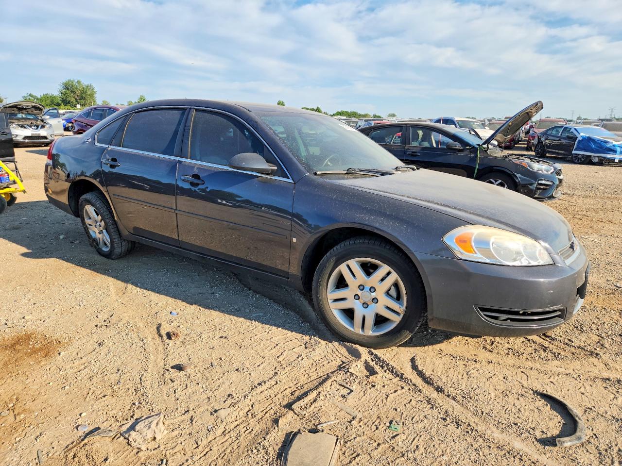2008 Chevrolet Impala Lt Blue vin: 2G1WC583189274606