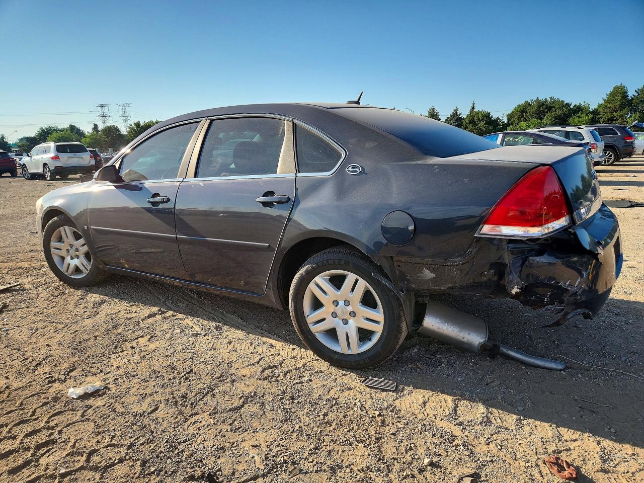 2008 Chevrolet Impala Lt Blue vin: 2G1WC583189274606