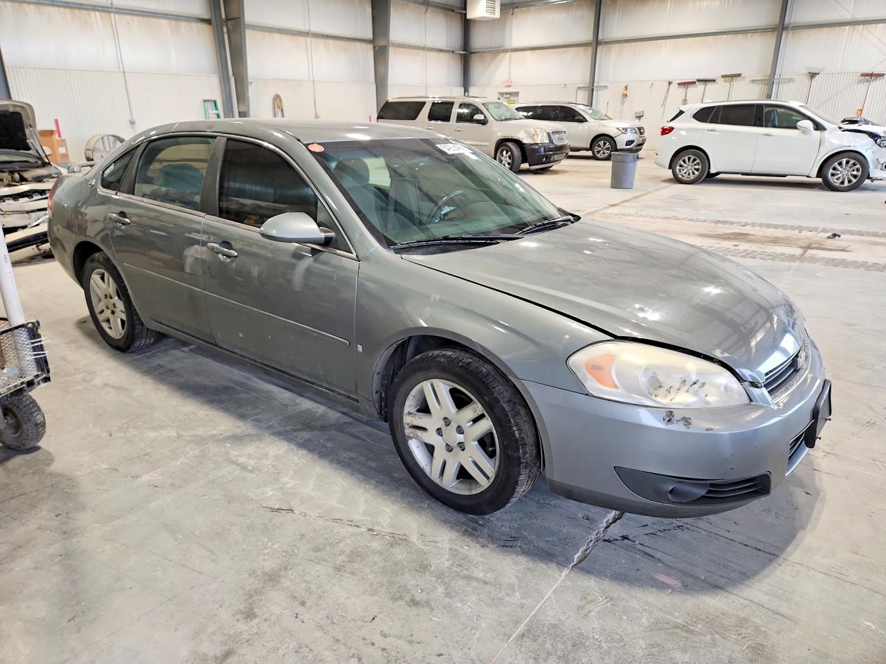 2008 Chevrolet Impala Gray vin: 2G1WC583381202109