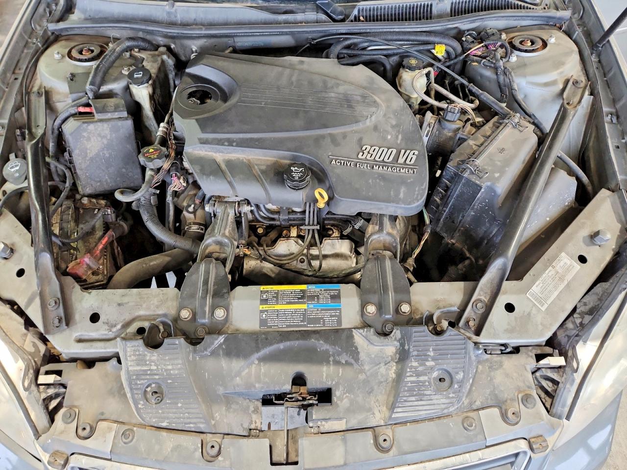 2008 Chevrolet Impala Gray vin: 2G1WC583381202109