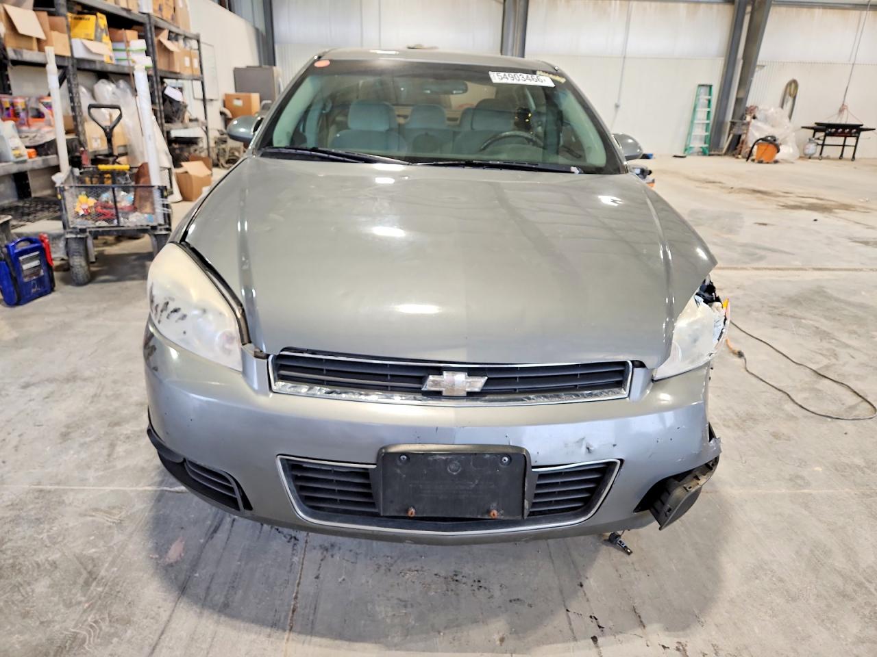 2008 Chevrolet Impala Gray vin: 2G1WC583381202109