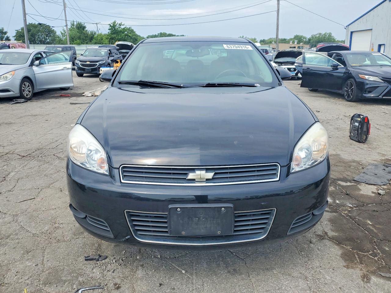 2008 Chevrolet Impala Lt Black vin: 2G1WC583589169096