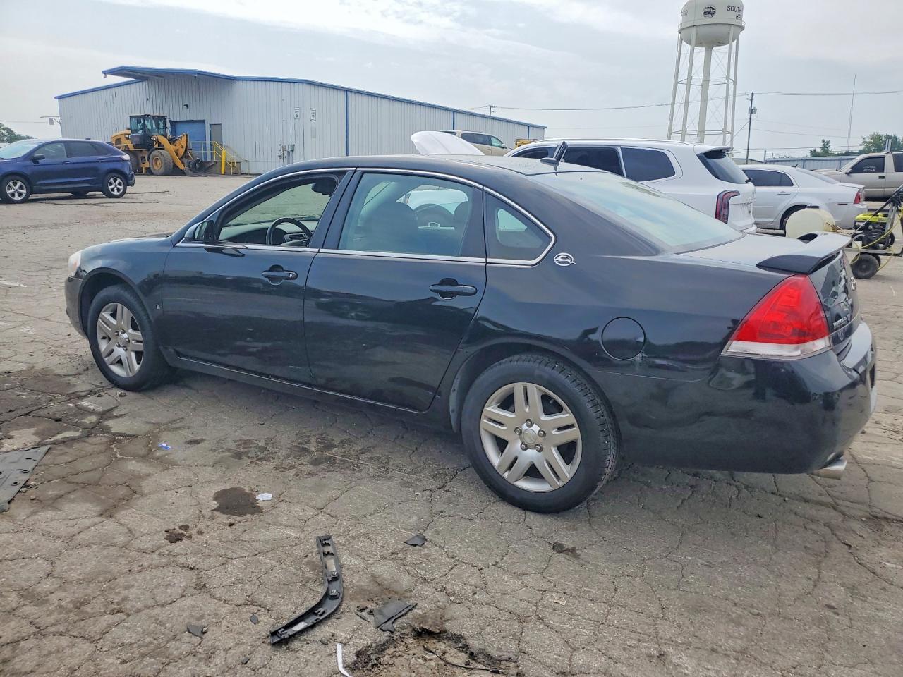 2008 Chevrolet Impala Lt Black vin: 2G1WC583589169096