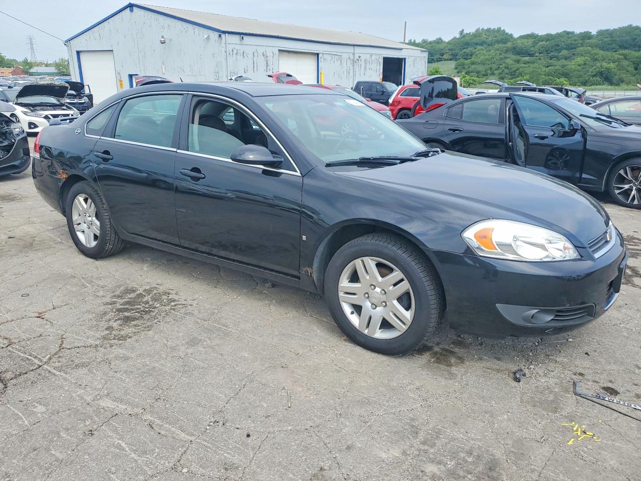 2008 Chevrolet Impala Lt Black vin: 2G1WC583589169096