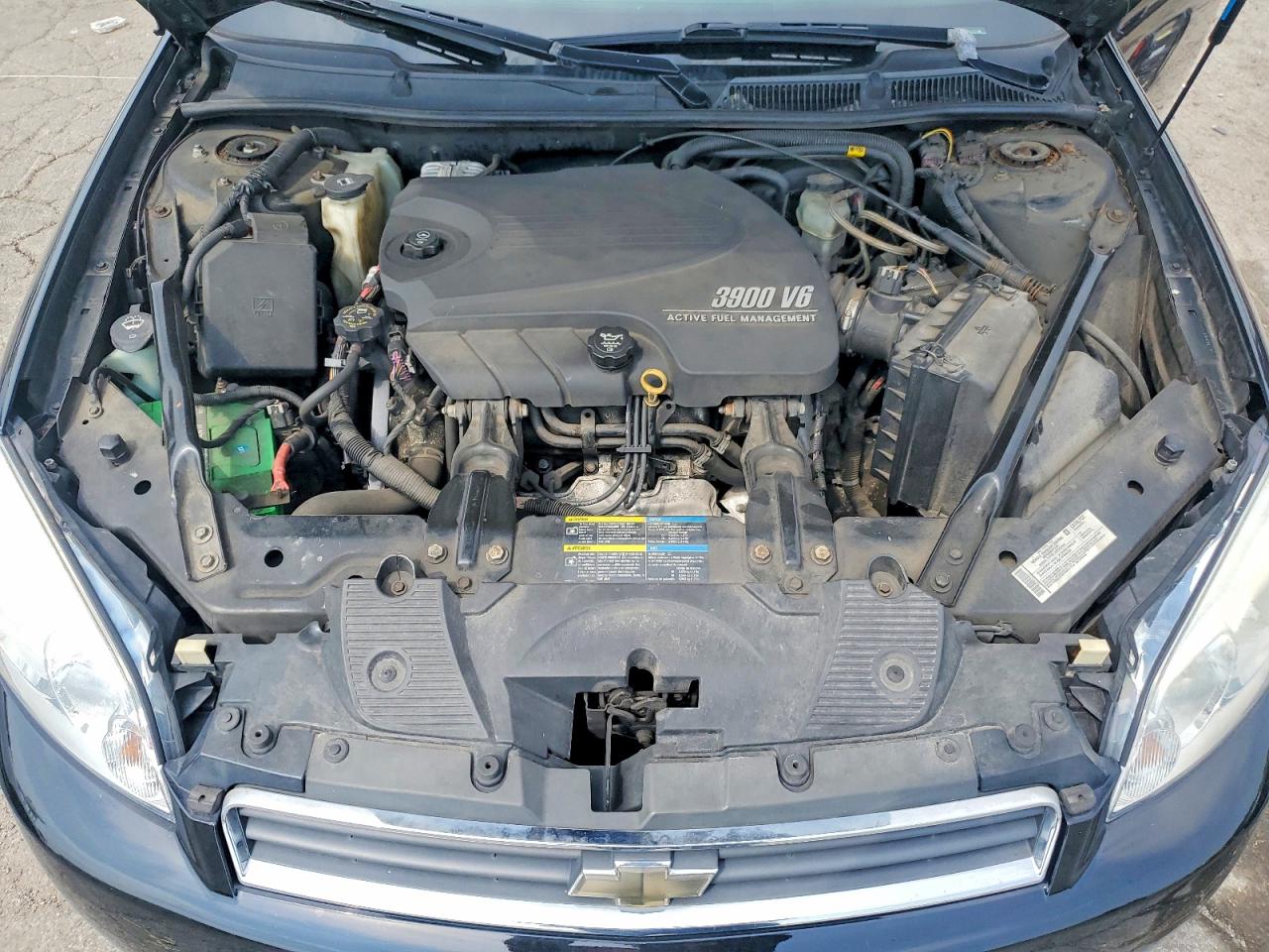 2008 Chevrolet Impala Lt Black vin: 2G1WC583589169096