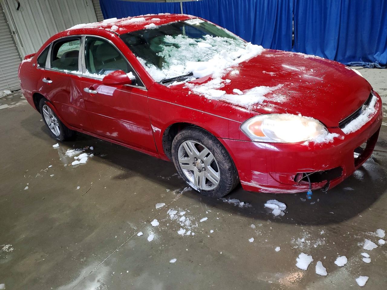 2008 Chevrolet Impala Lt Red vin: 2G1WC583681209085