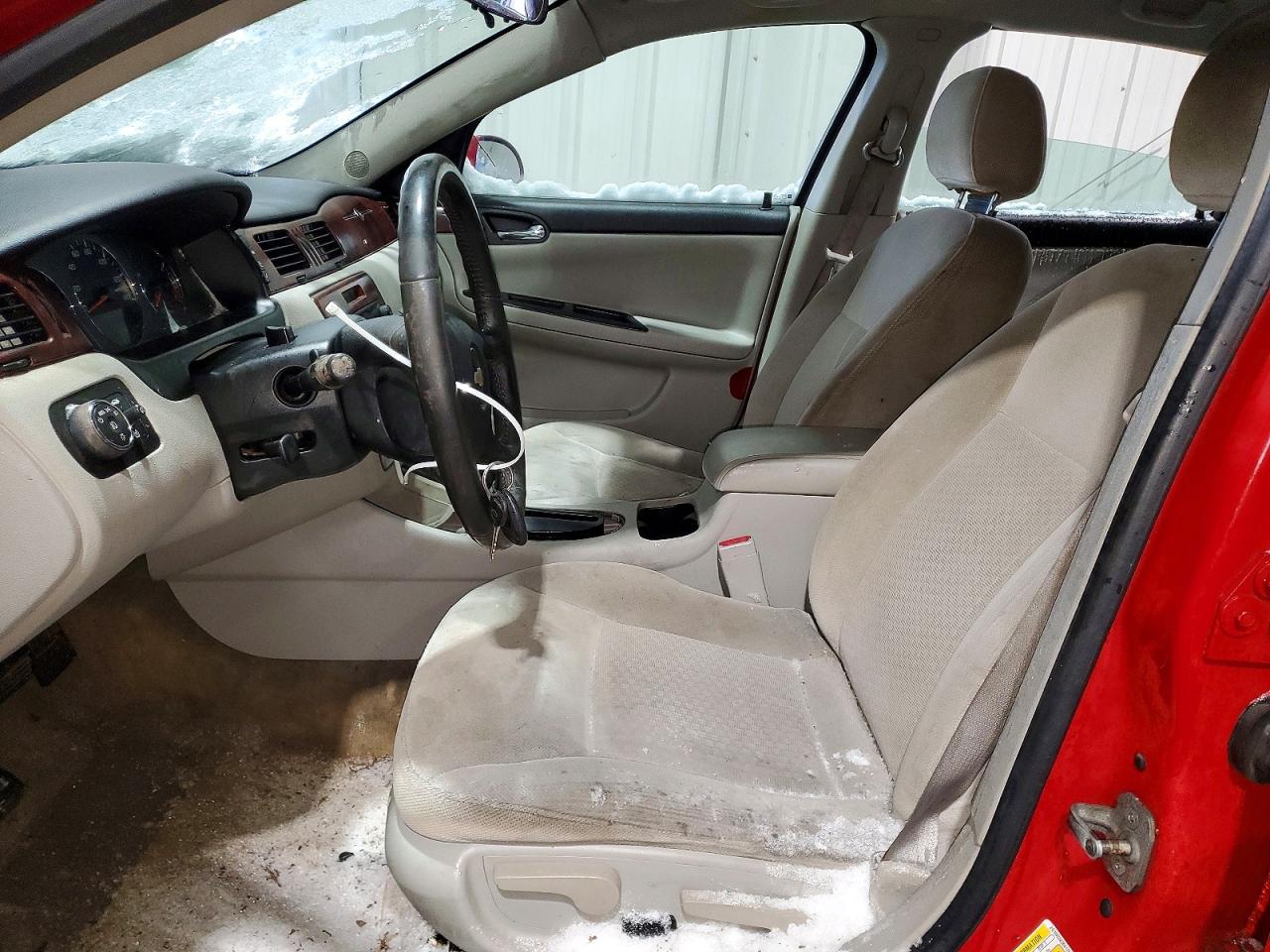 2008 Chevrolet Impala Lt Red vin: 2G1WC583681209085