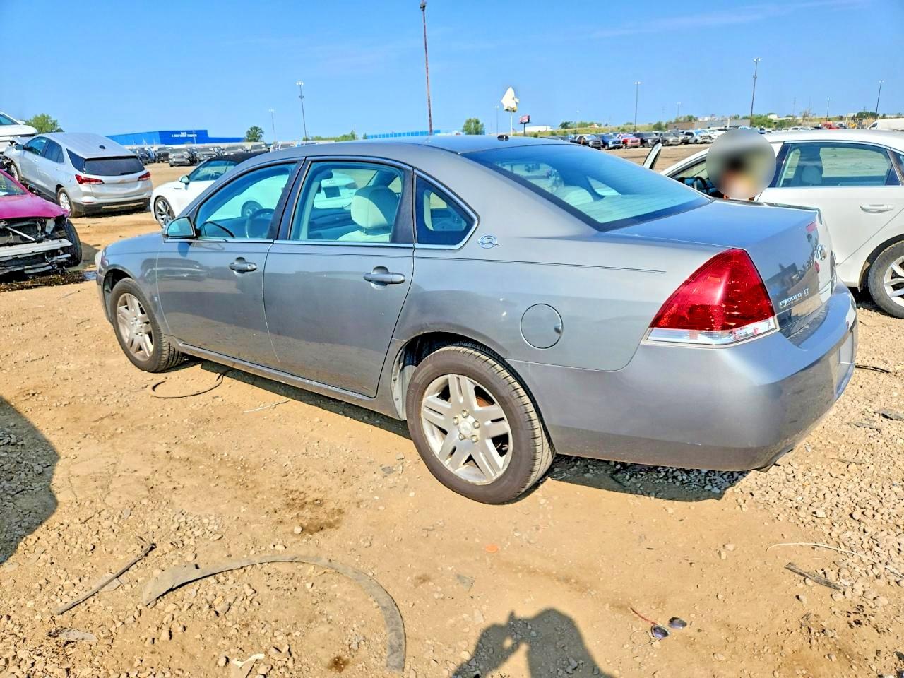 2008 Chevrolet Impala Lt Gray vin: 2G1WC583681261669