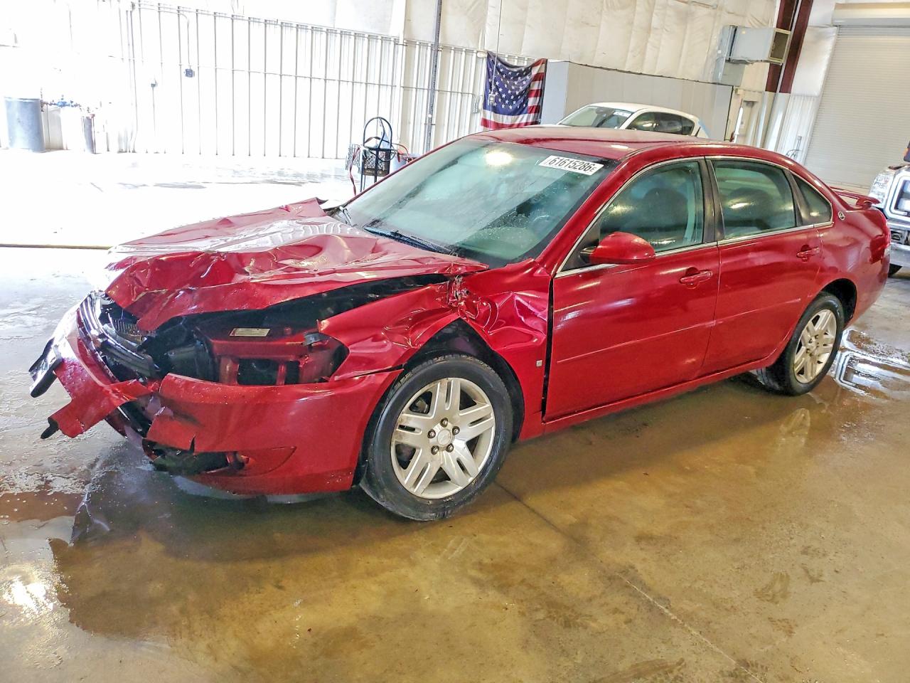 2008 Chevrolet Impala Lt Red vin: 2G1WC583681279427