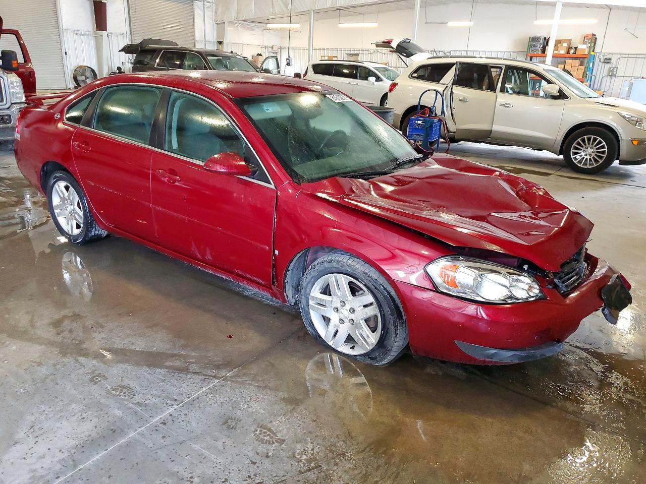 2008 Chevrolet Impala Lt Red vin: 2G1WC583681279427