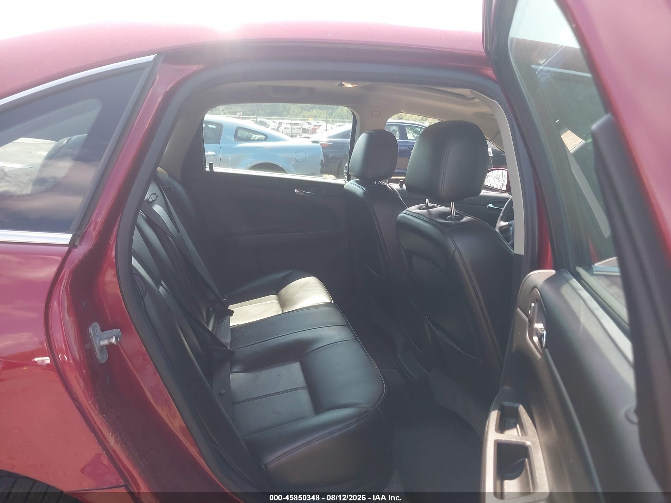 2008 Chevrolet Impala Lt Red vin: 2G1WC583789245207