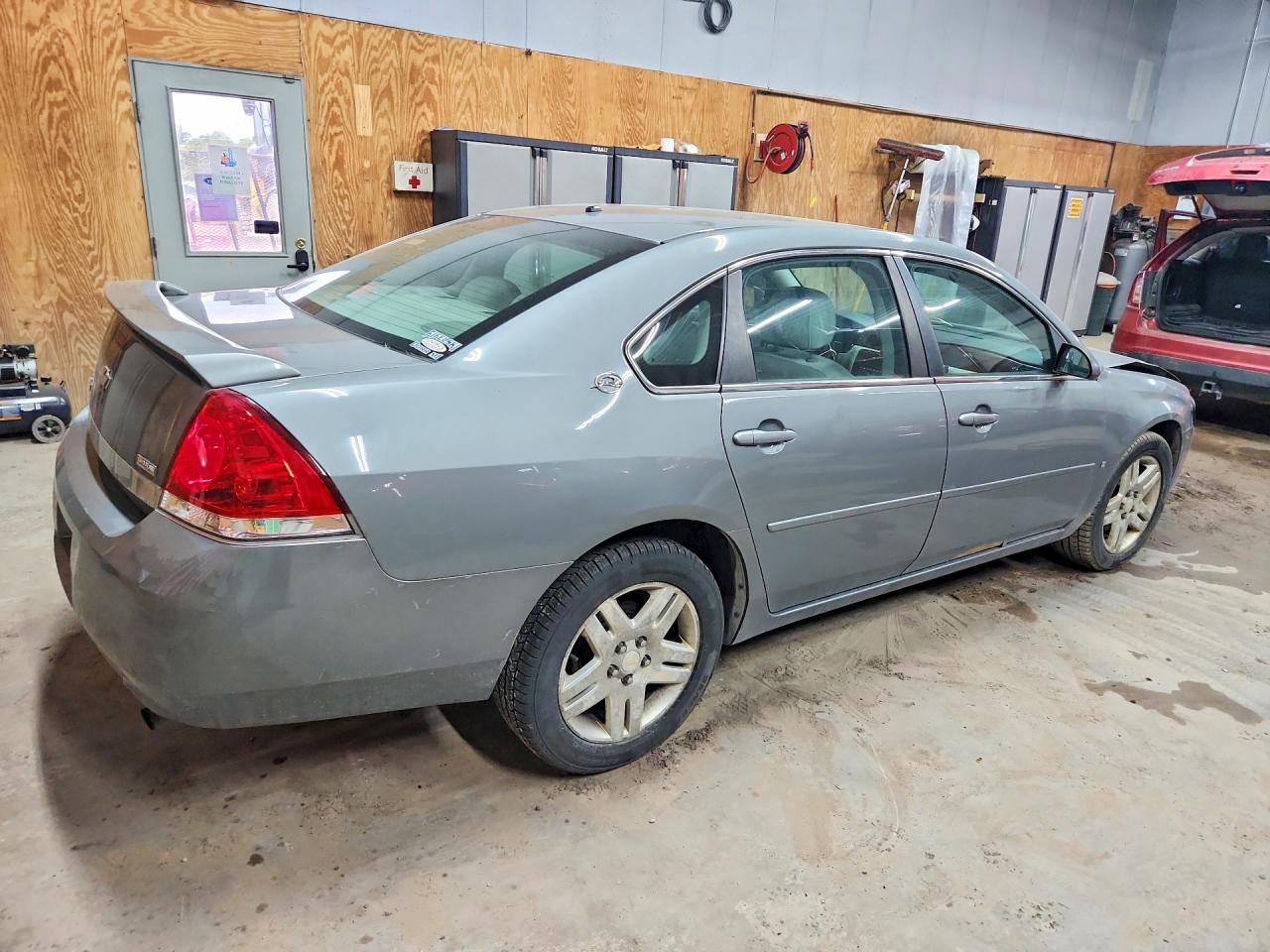 2008 Chevrolet Impala Lt Gray vin: 2G1WC583881205006