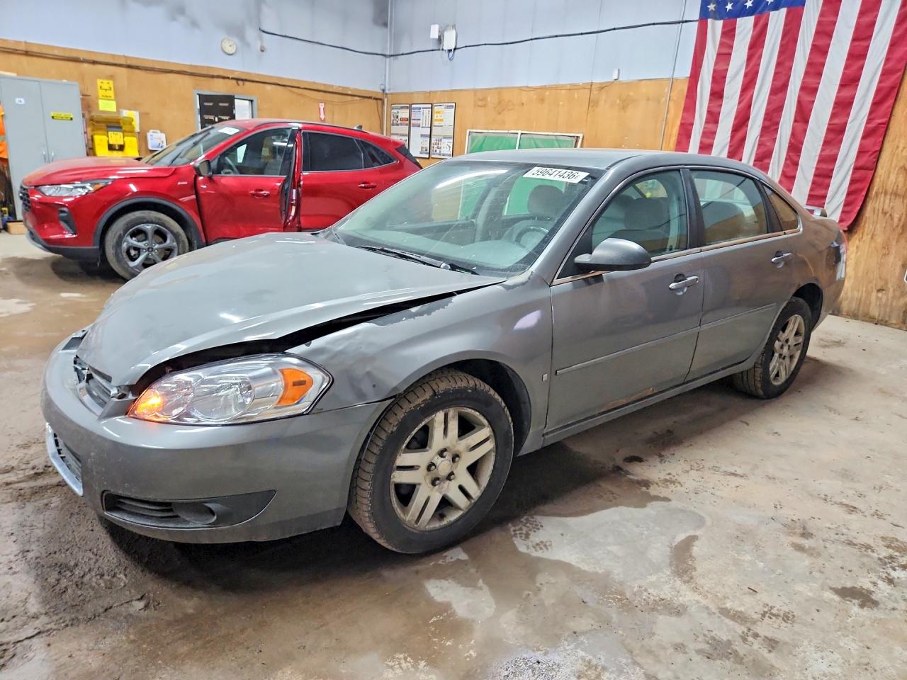 2008 Chevrolet Impala Lt Gray vin: 2G1WC583881205006