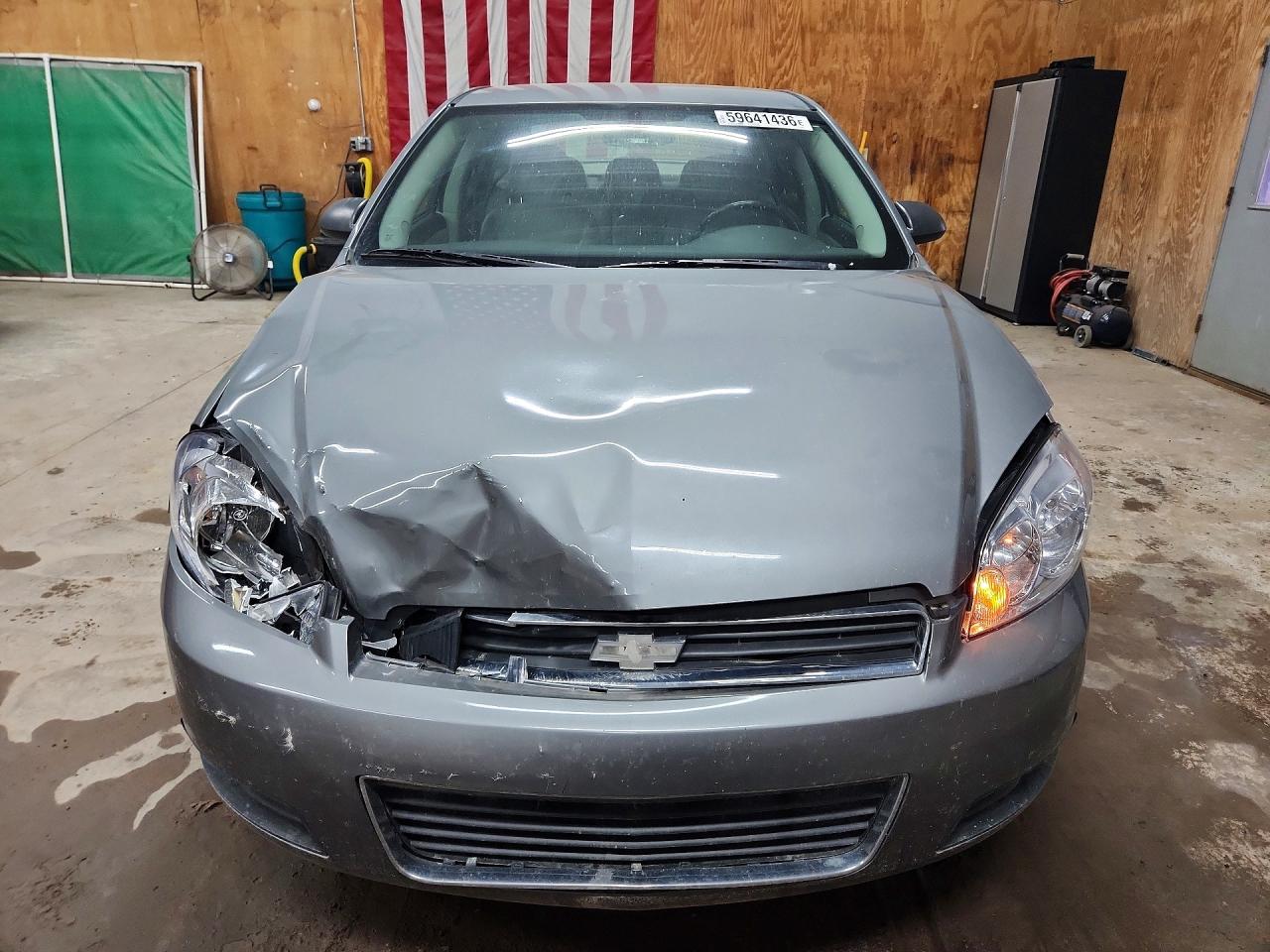 2008 Chevrolet Impala Lt Gray vin: 2G1WC583881205006