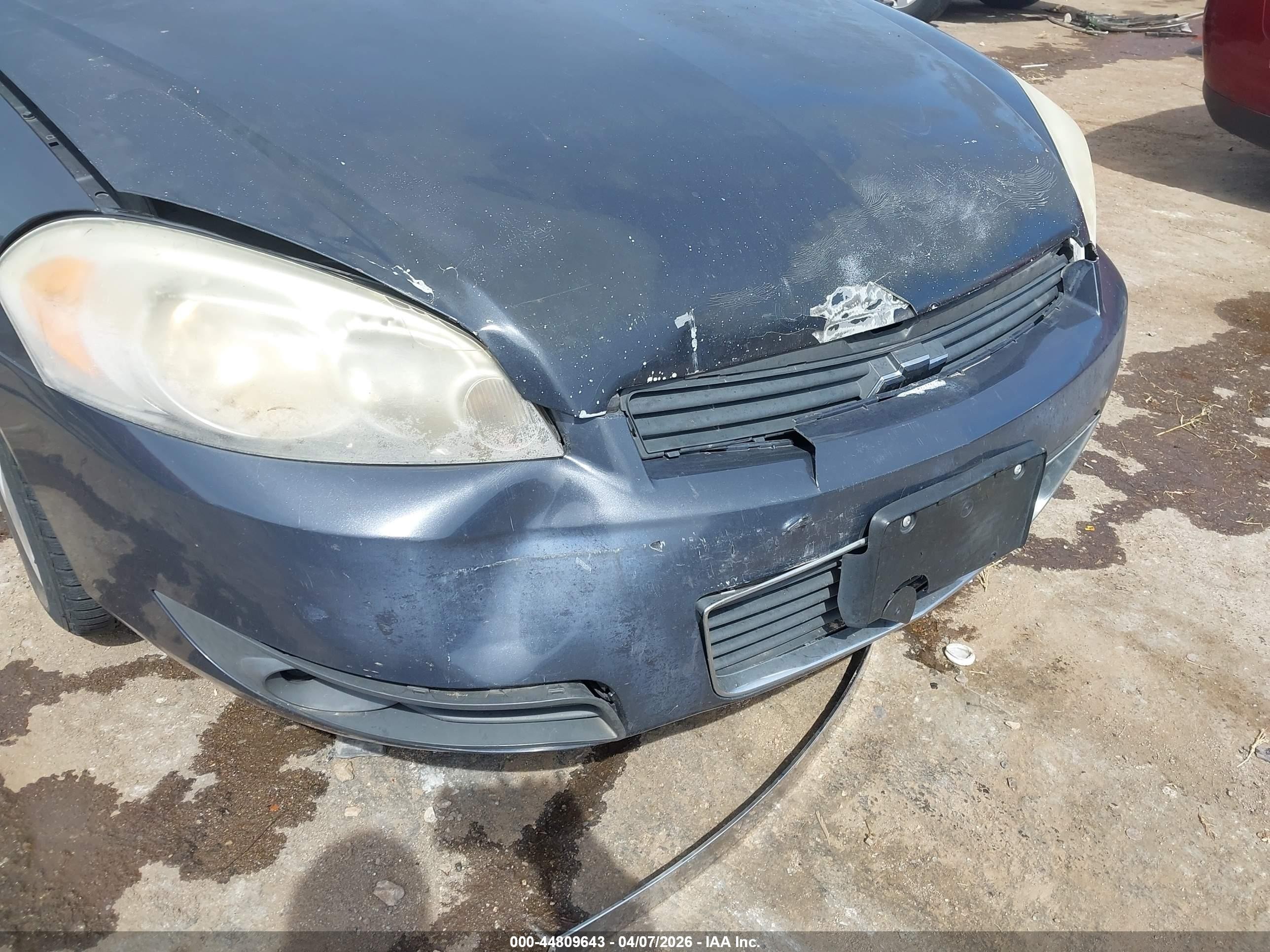 2008 Chevrolet Impala Lt Blue vin: 2G1WC583989202651